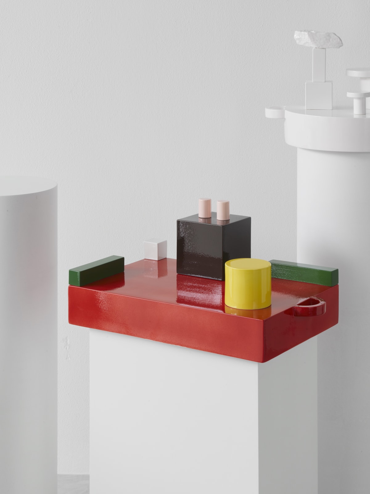 Nathalie Du Pasquier, Paesaggi - Rettangolo Policromo, 2022