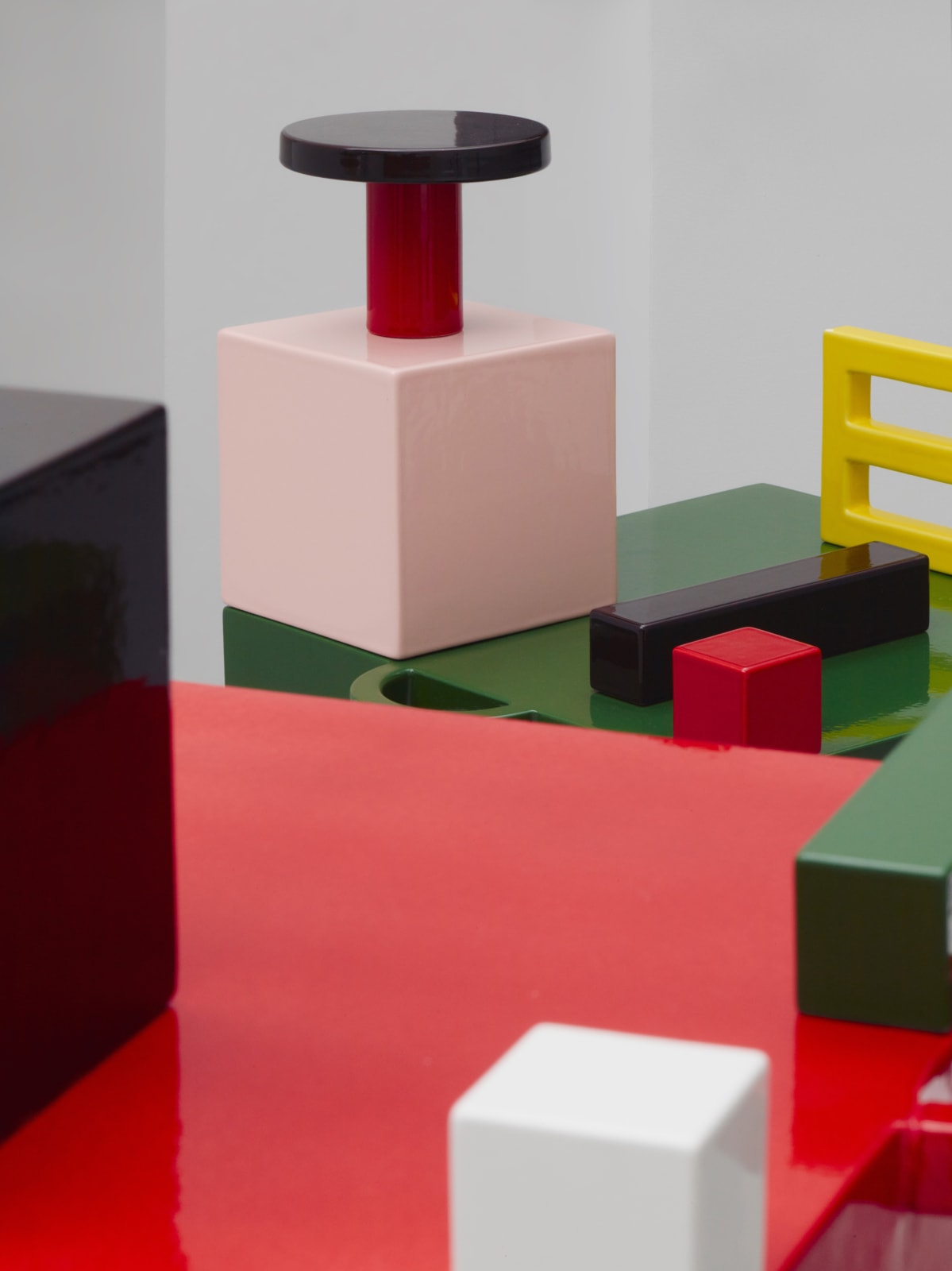 Nathalie Du Pasquier, Paesaggi - Rettangolo Policromo, 2022