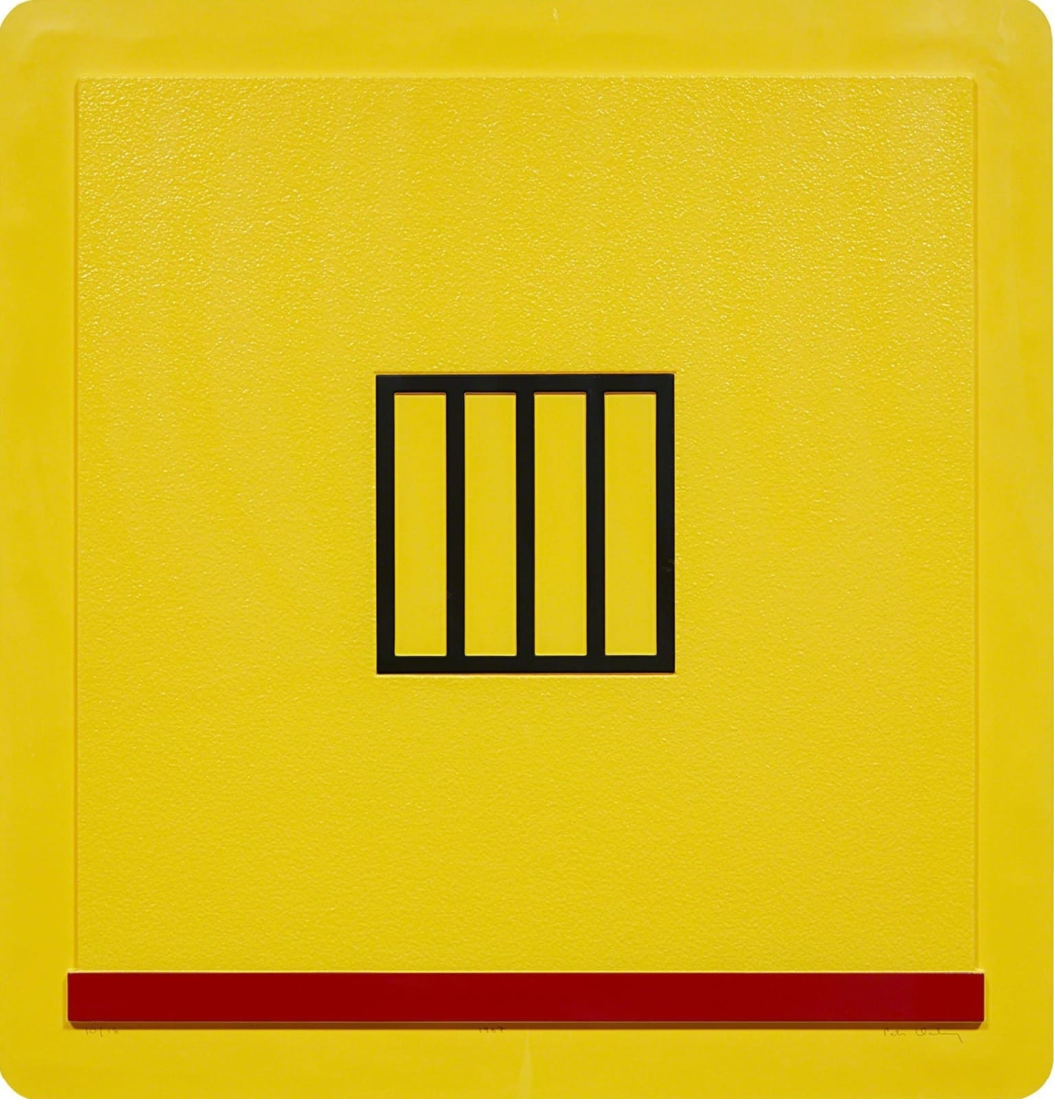 Peter Halley, Prison, 1987