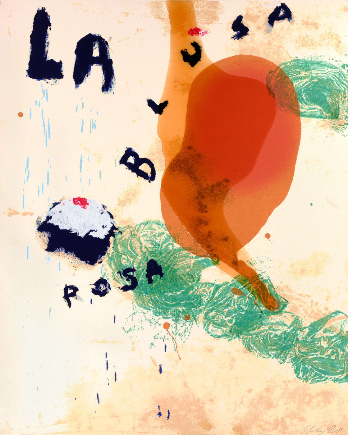 Julian Schnabel, La Blusa Rosa II, 1995