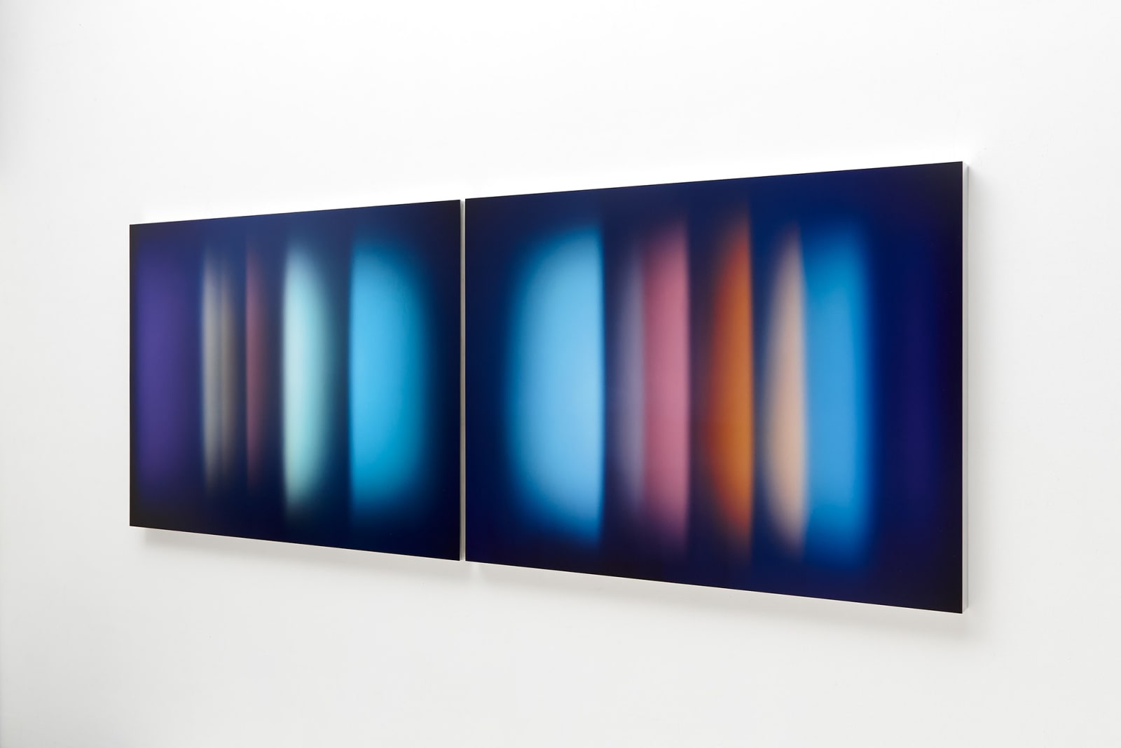 Sebastiaan Knot, Colorfield Diptych 68375-68376W, 2025
