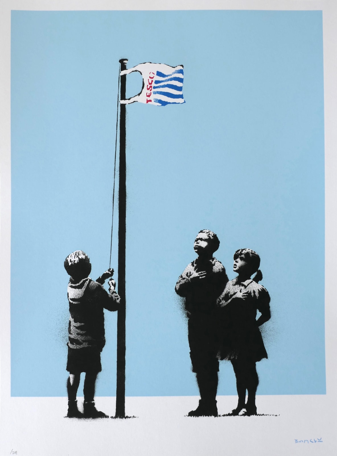 Banksy, Very little helps, 2008