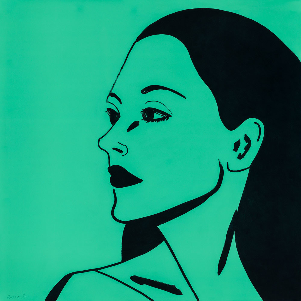 Alex Katz, Laura 3, 2018