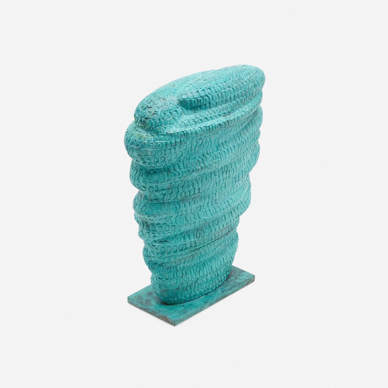 Tony Cragg, Type Face Green, 2021