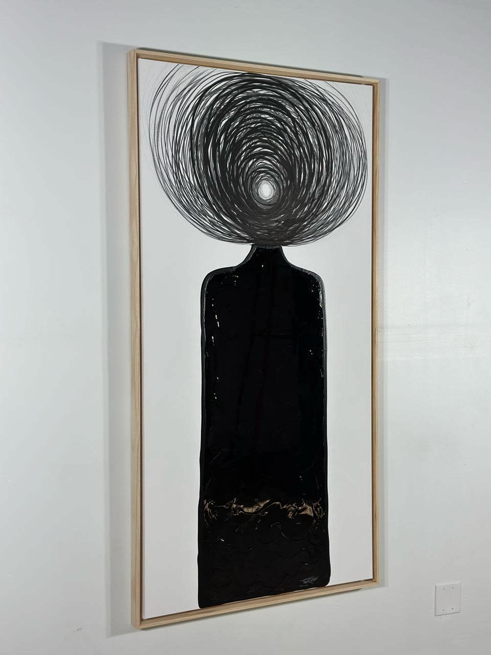 Ted Collier, Figurative Circle Series "Guardian 1", 2024