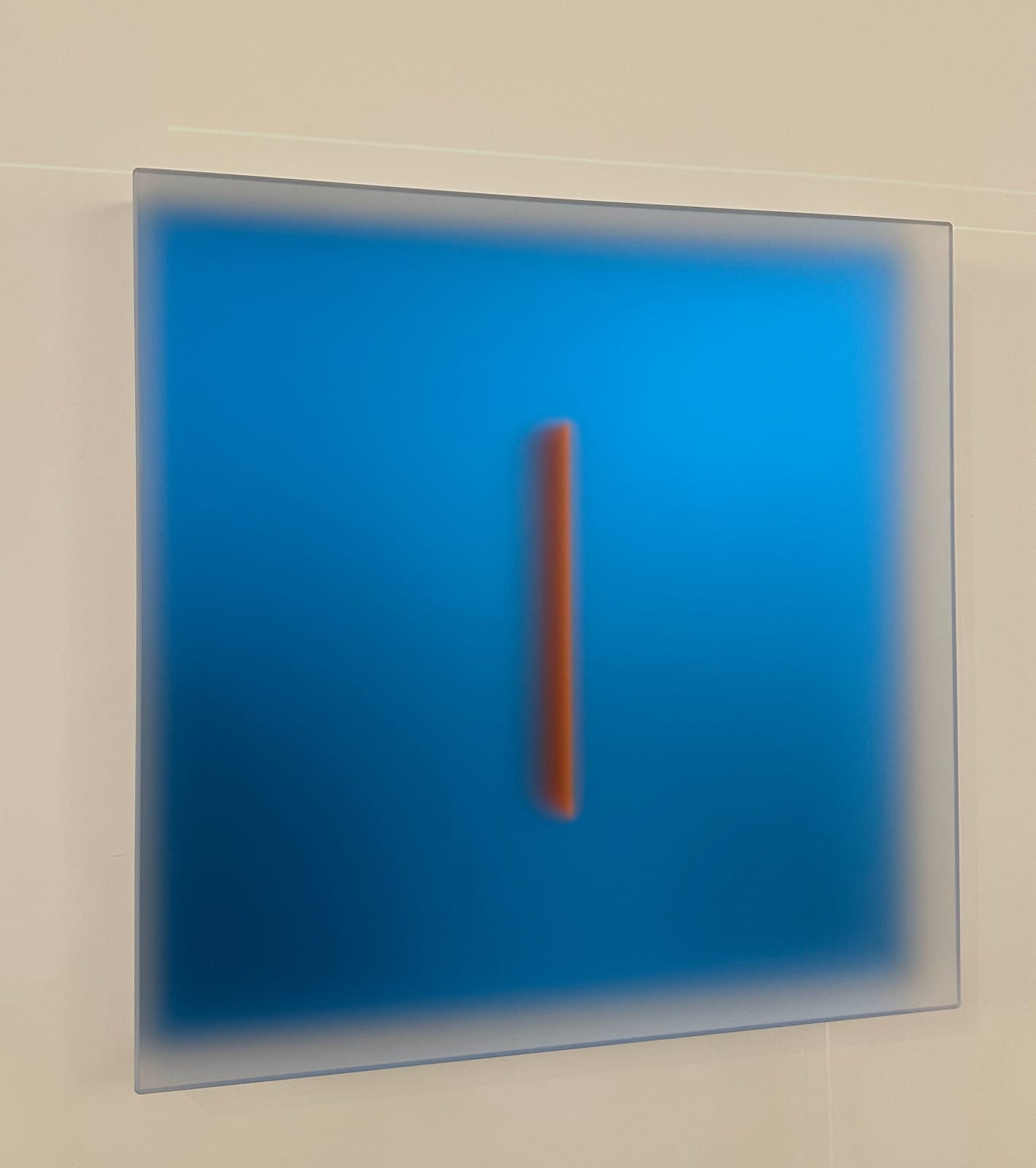 Casper Brindle, Light Glyph Blue, 2024