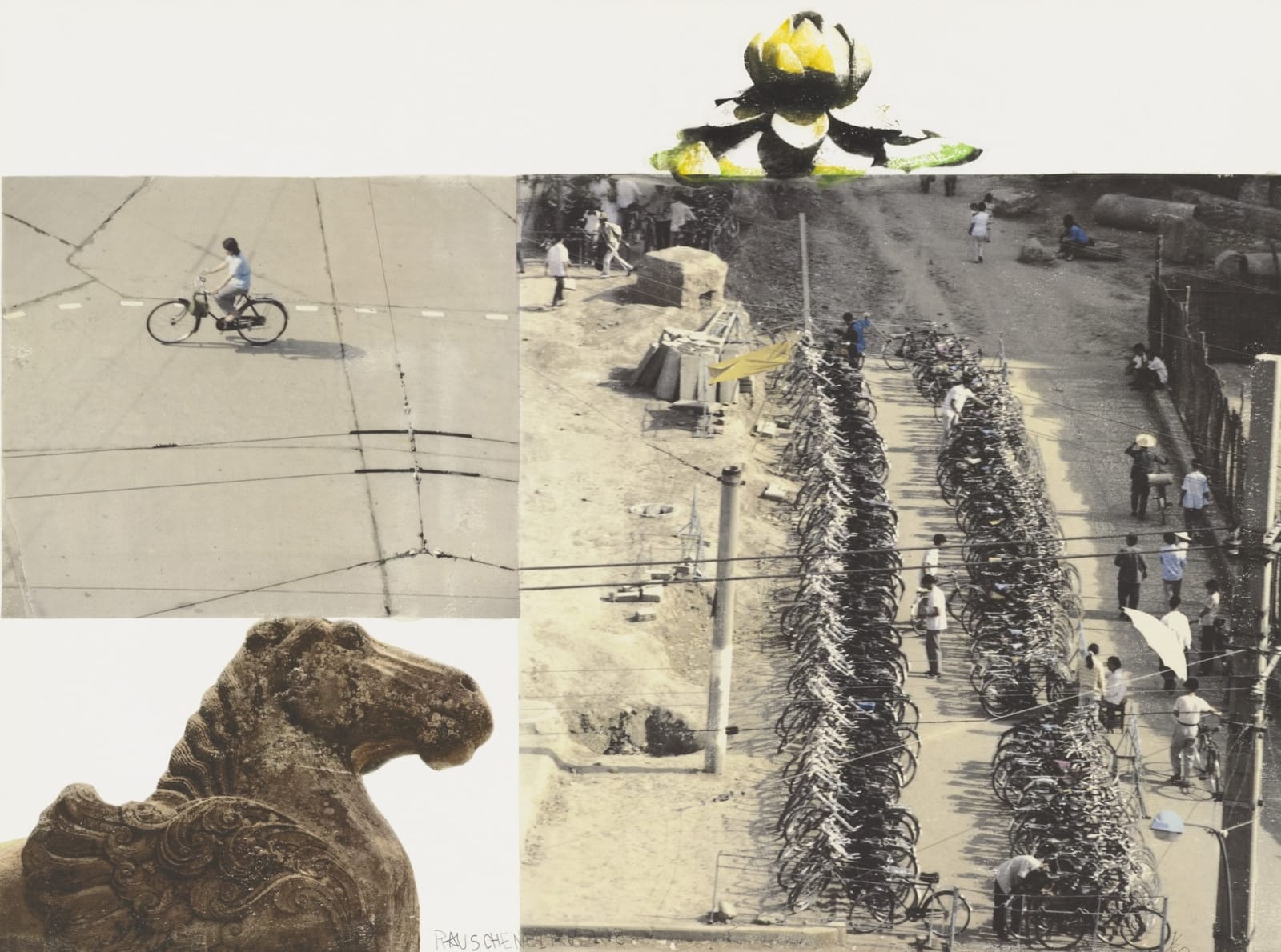 Robert Rauschenberg, Lotus VI (the Lotus Series), 2008