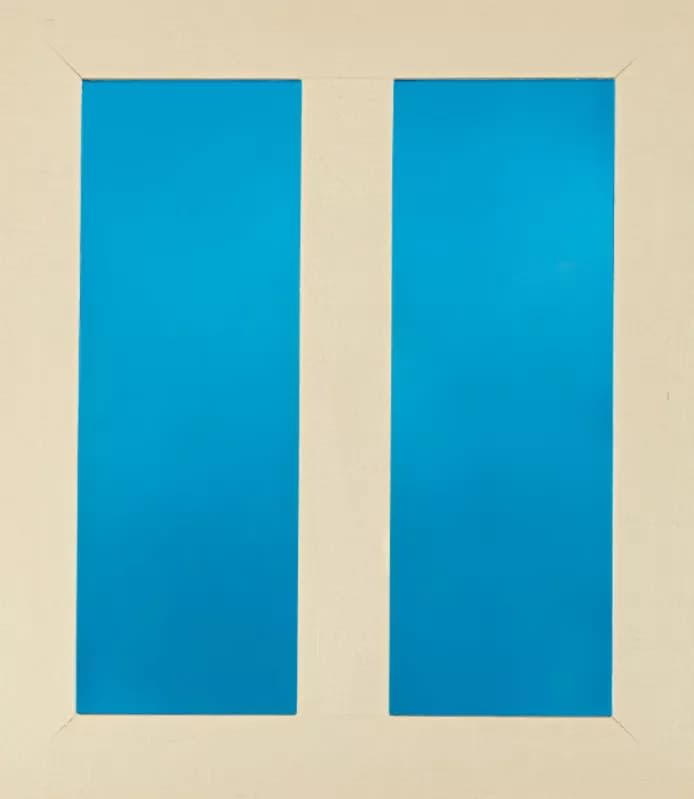 Ugo Rondinone, Clockwork for Oracles, Dark Blue, 2002