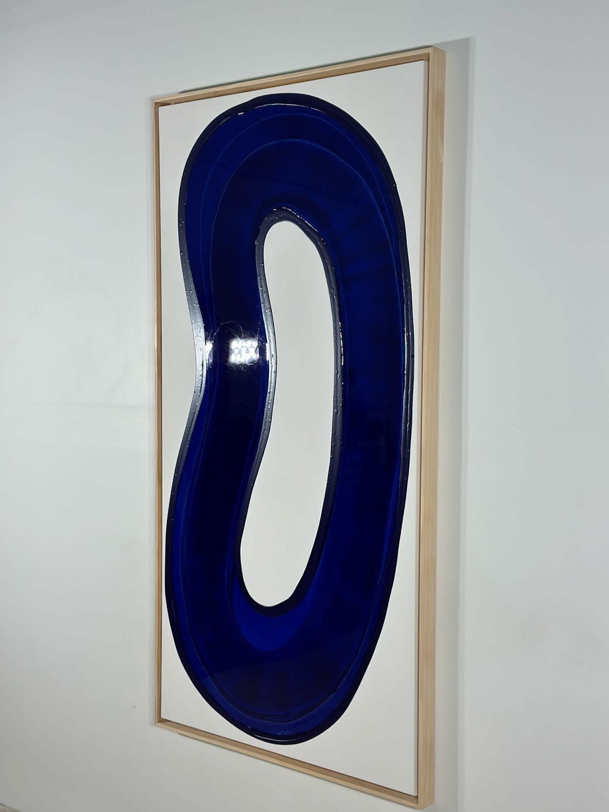 Ted Collier, Circle Series " Atlantic Blue", 2024