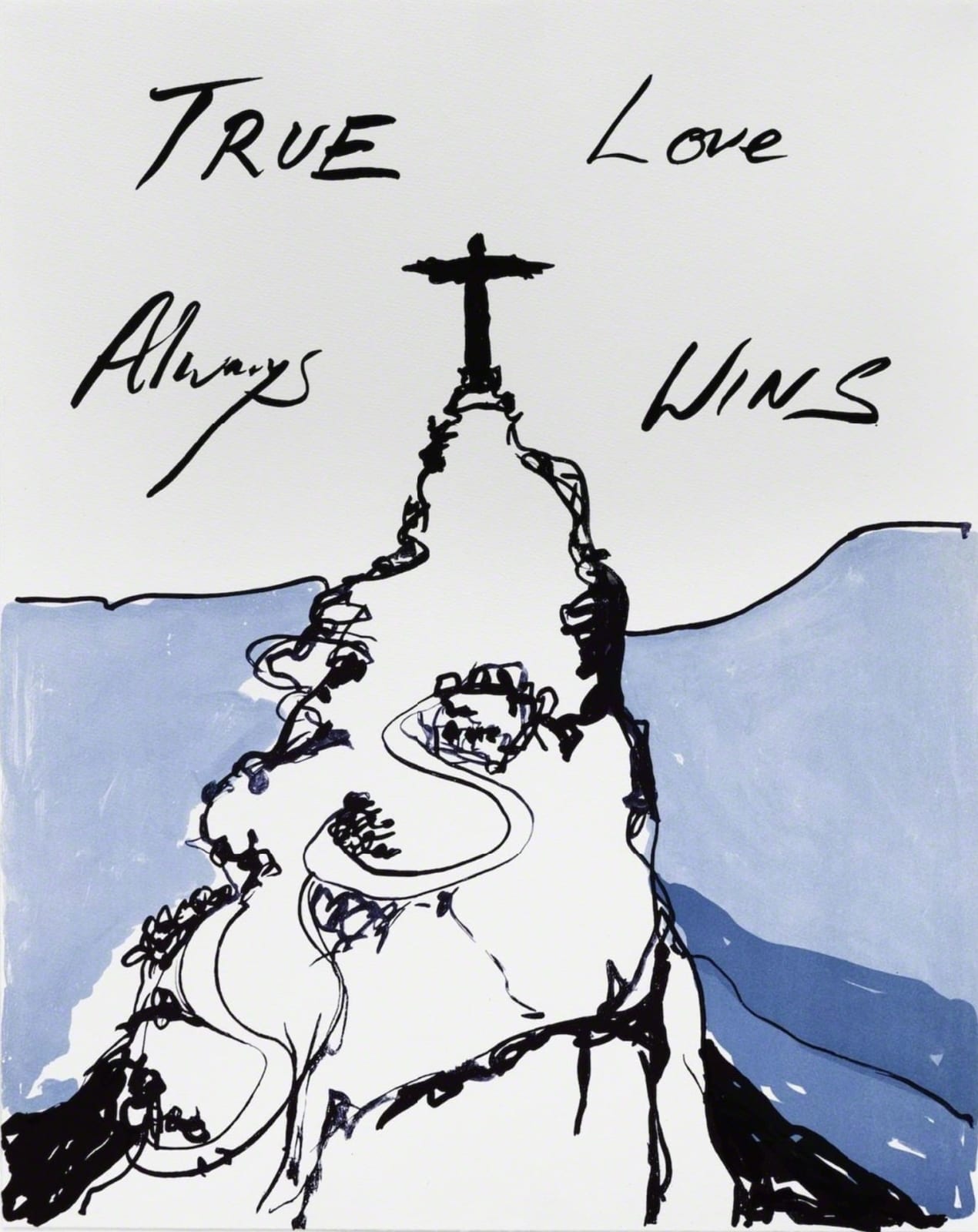 Tracey Emin, True love always wins, 2016