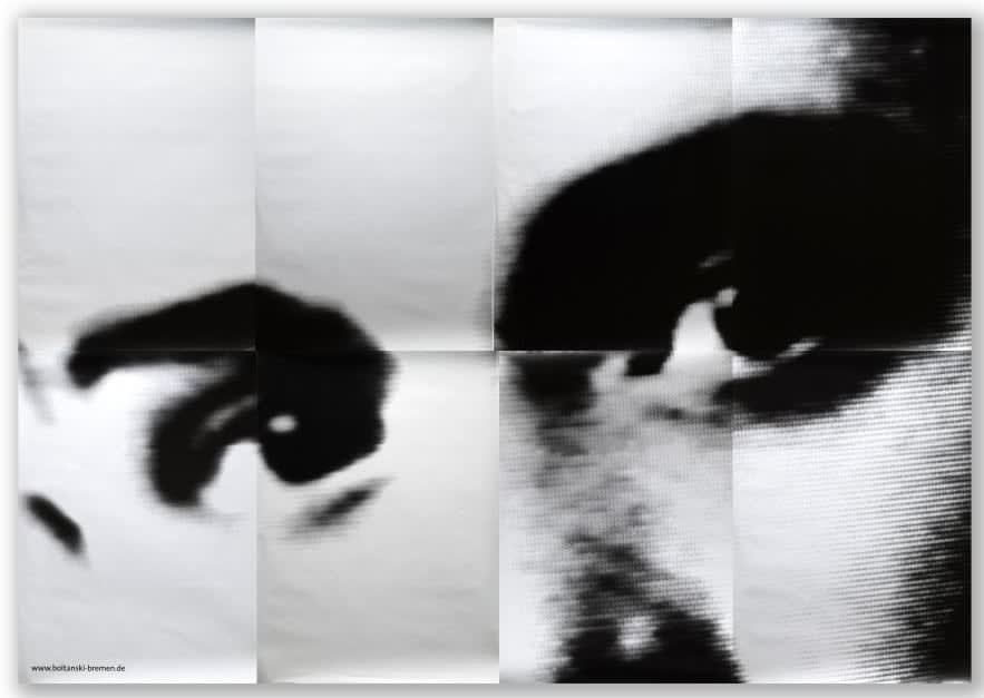 Christian Boltanski, Poster "Les Redards", 2004