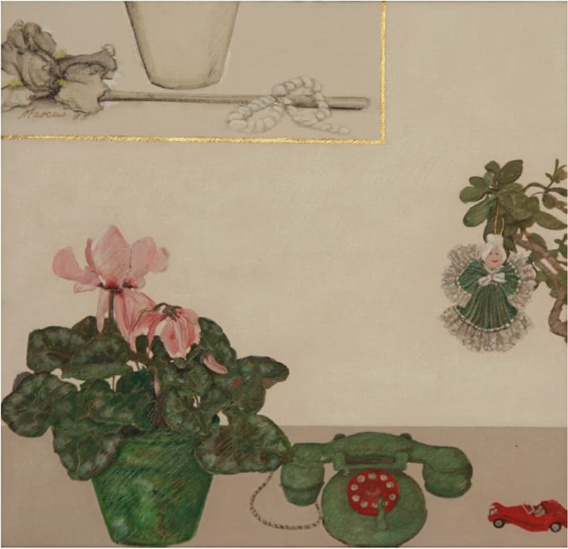 Marcia Marcus, Still Life with Telephone, 1985