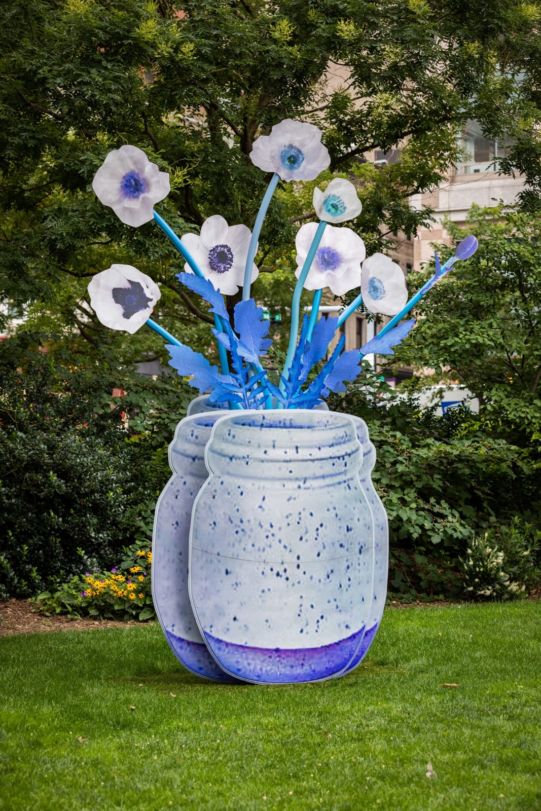 Daniel Gordon, Blue Poppies, 2021