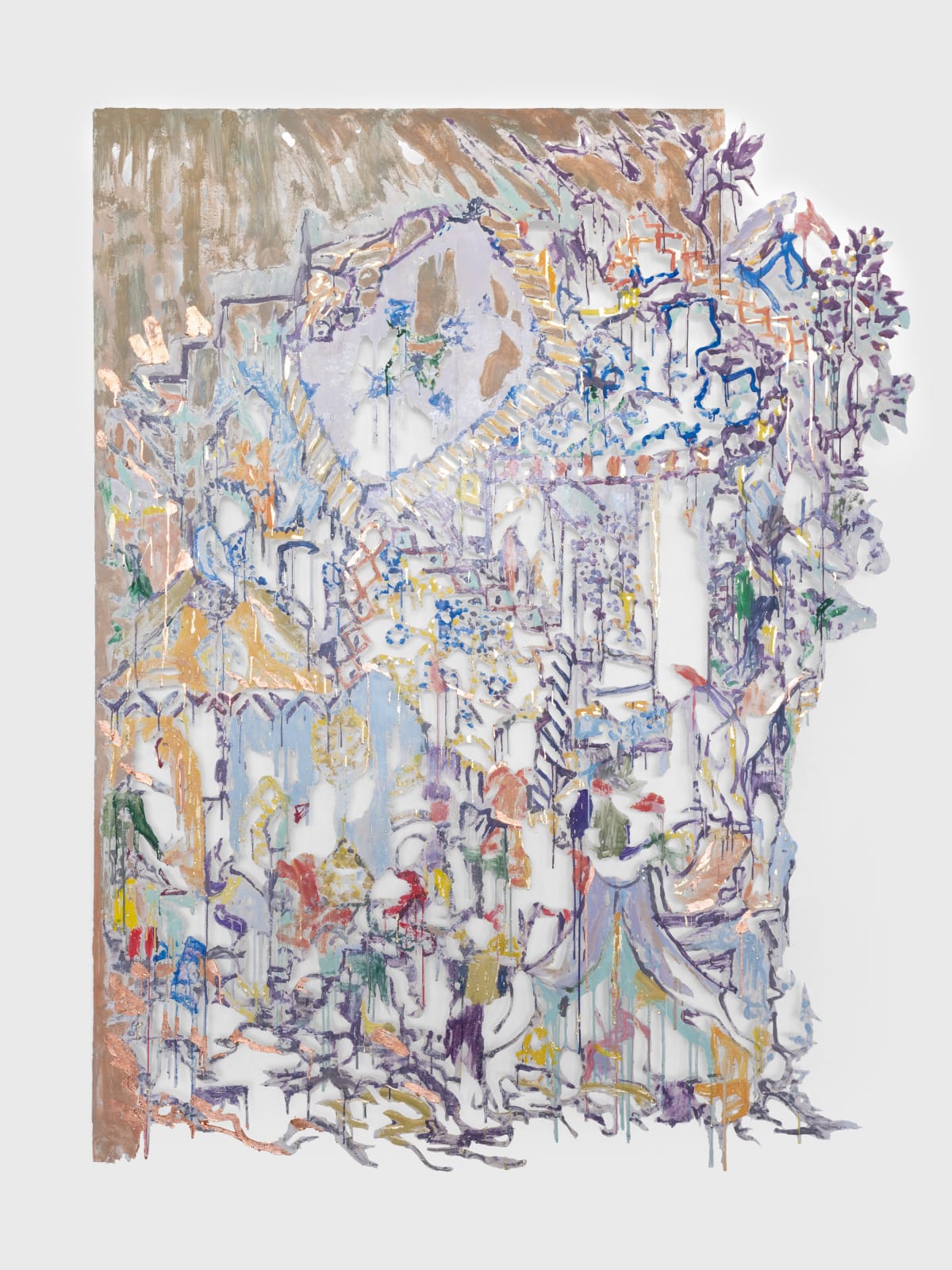 Diana Al-Hadid, The Caravan and the Lovers, 2024