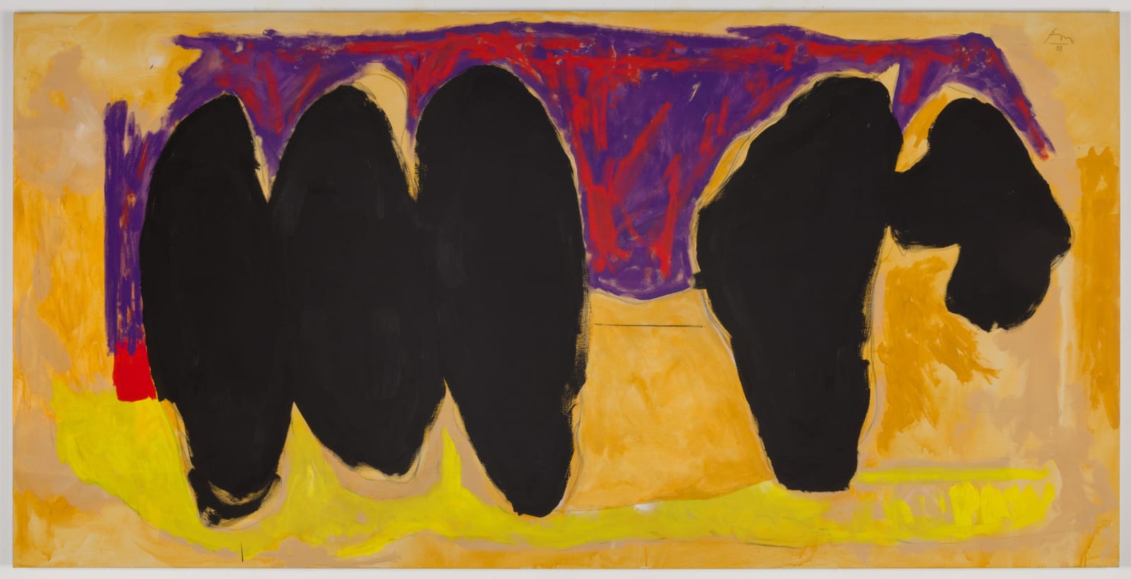 Robert Motherwell, Hollow Men No. VI, 1988/c. 1990