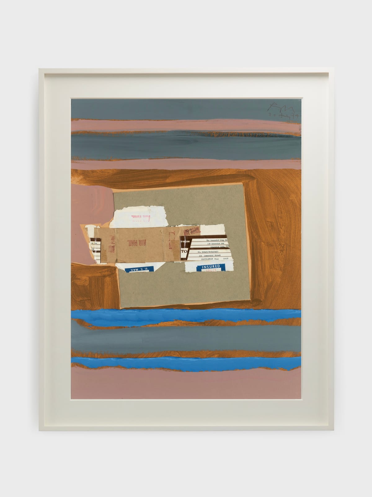 Robert Motherwell, The Irregular Heart, 1974