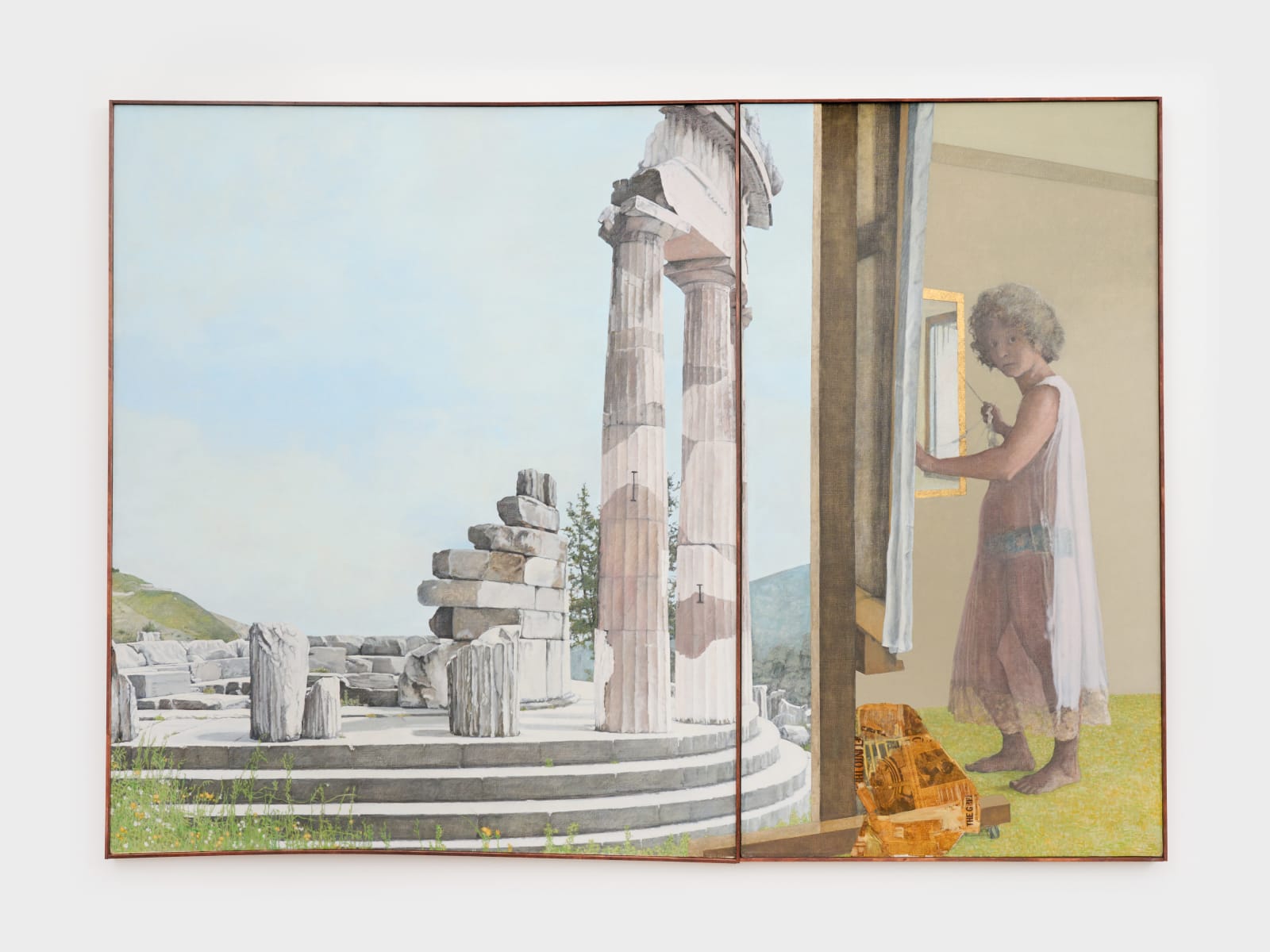 Marcia Marcus, Mirror Image (Self-Portrait), 1973