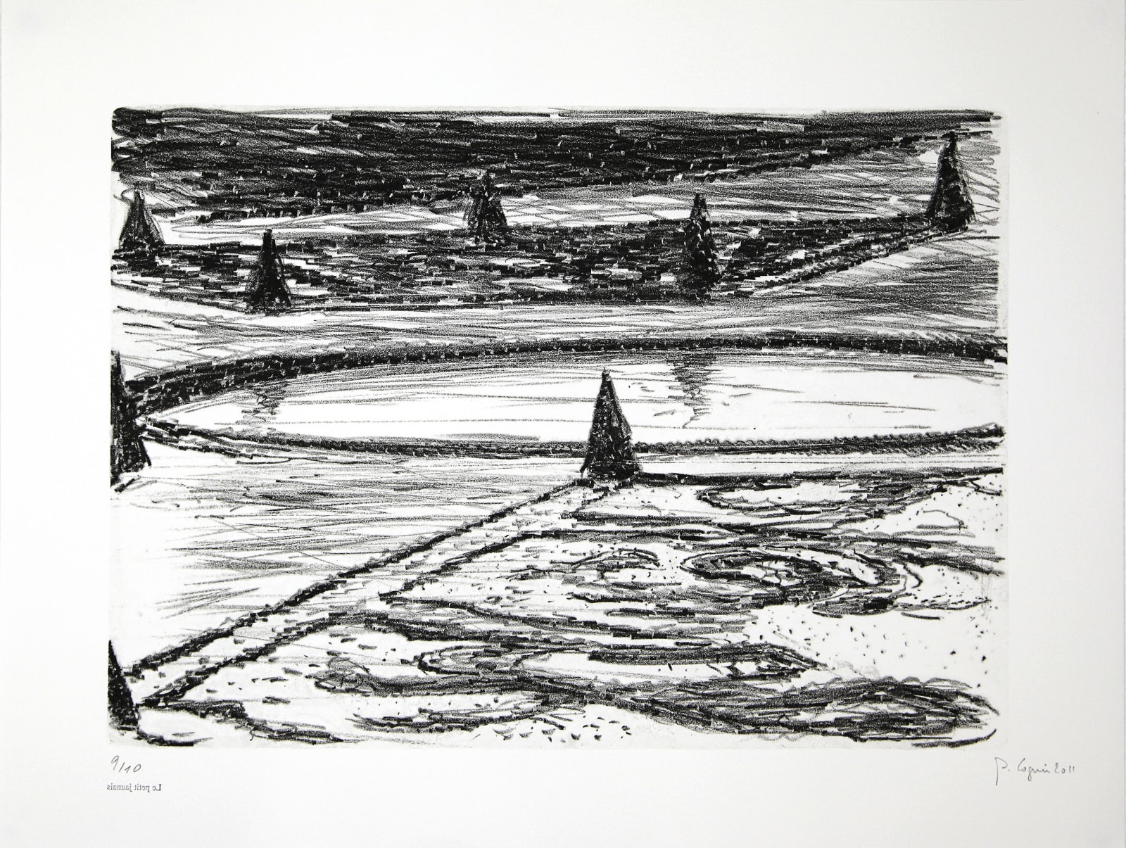 Philippe COGNÉE, Versailles (Jardin), 2011