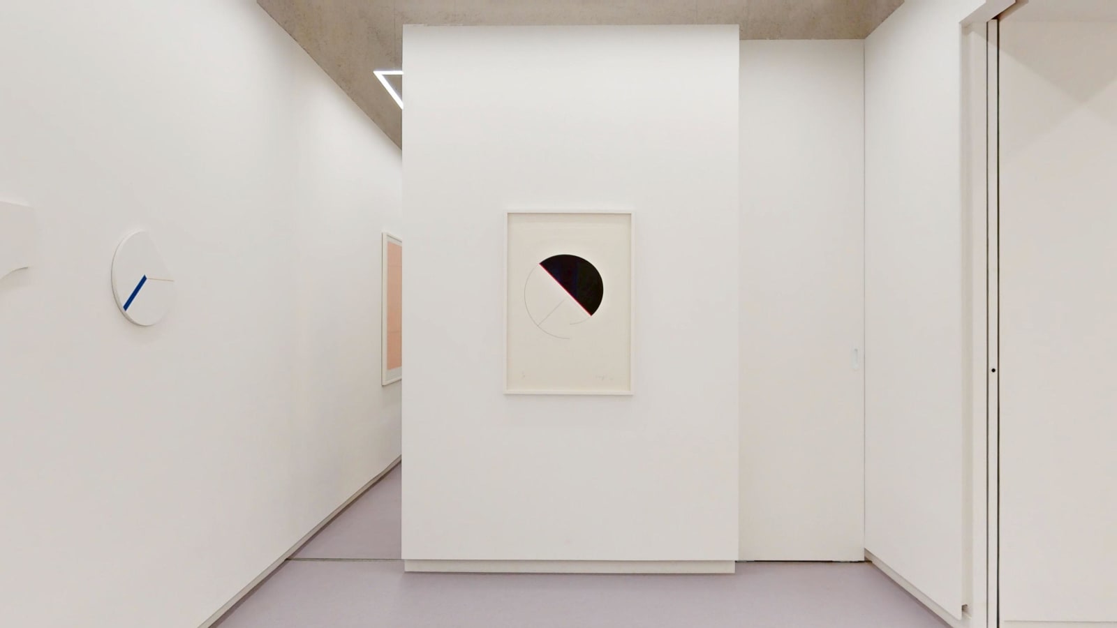 Gottfried HONEGGER, Cercle diagonale, 2010