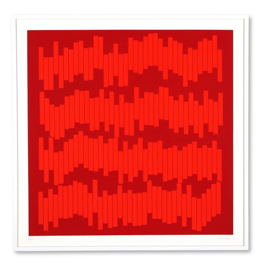 Vera MOLNAR, Fissions - E, 1985