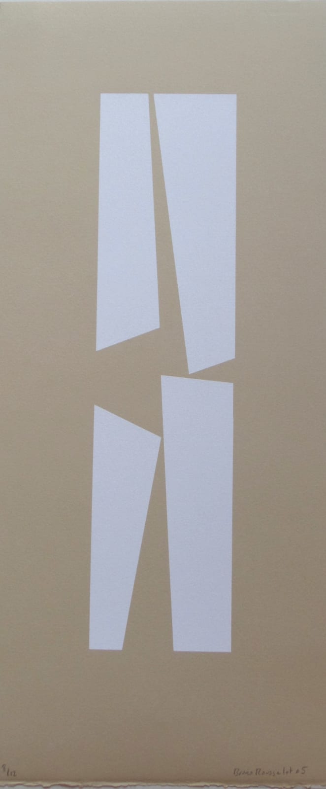 Bruno ROUSSELOT, Fragmentation, 8/12, 2005