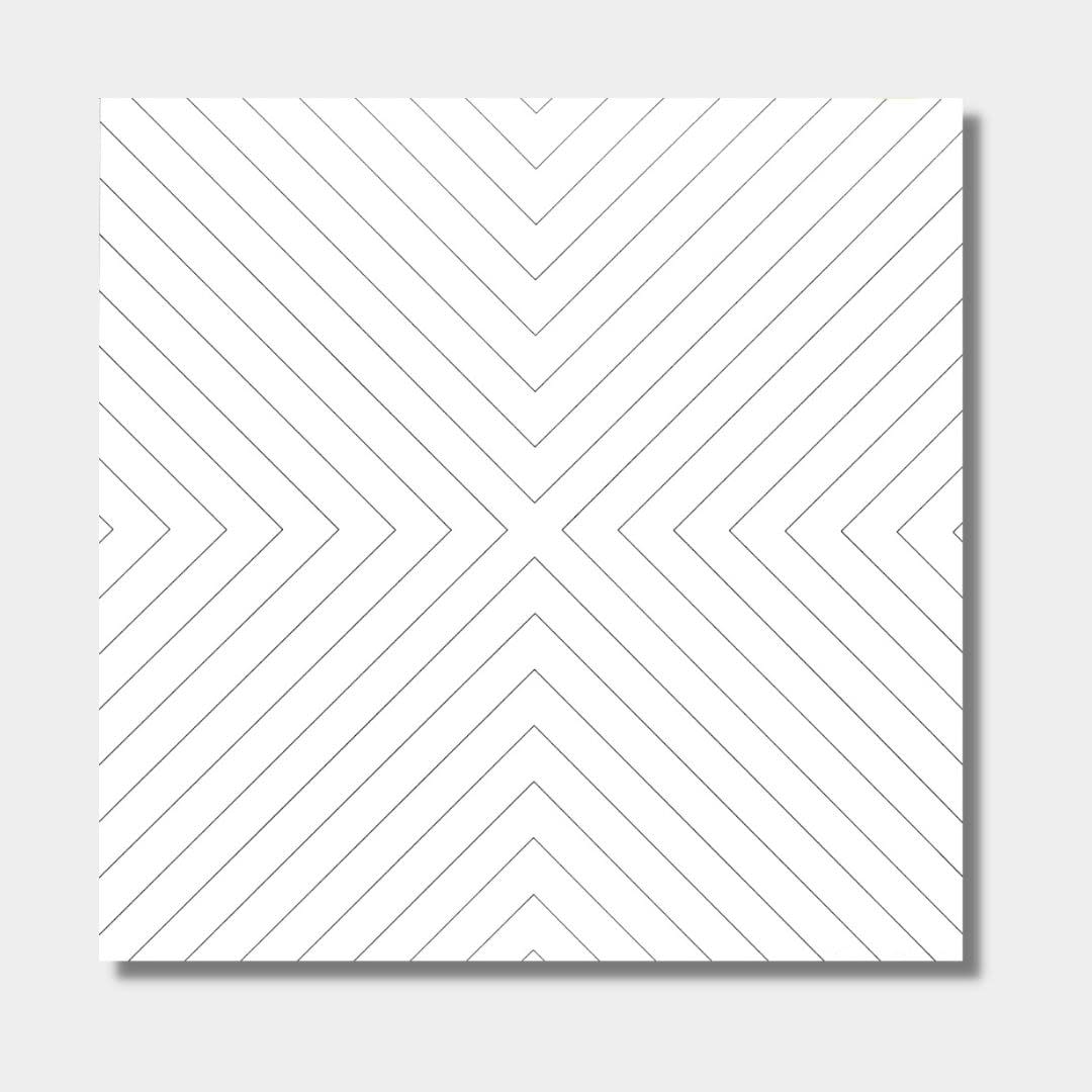 François MORELLET, Sans titre, 1975