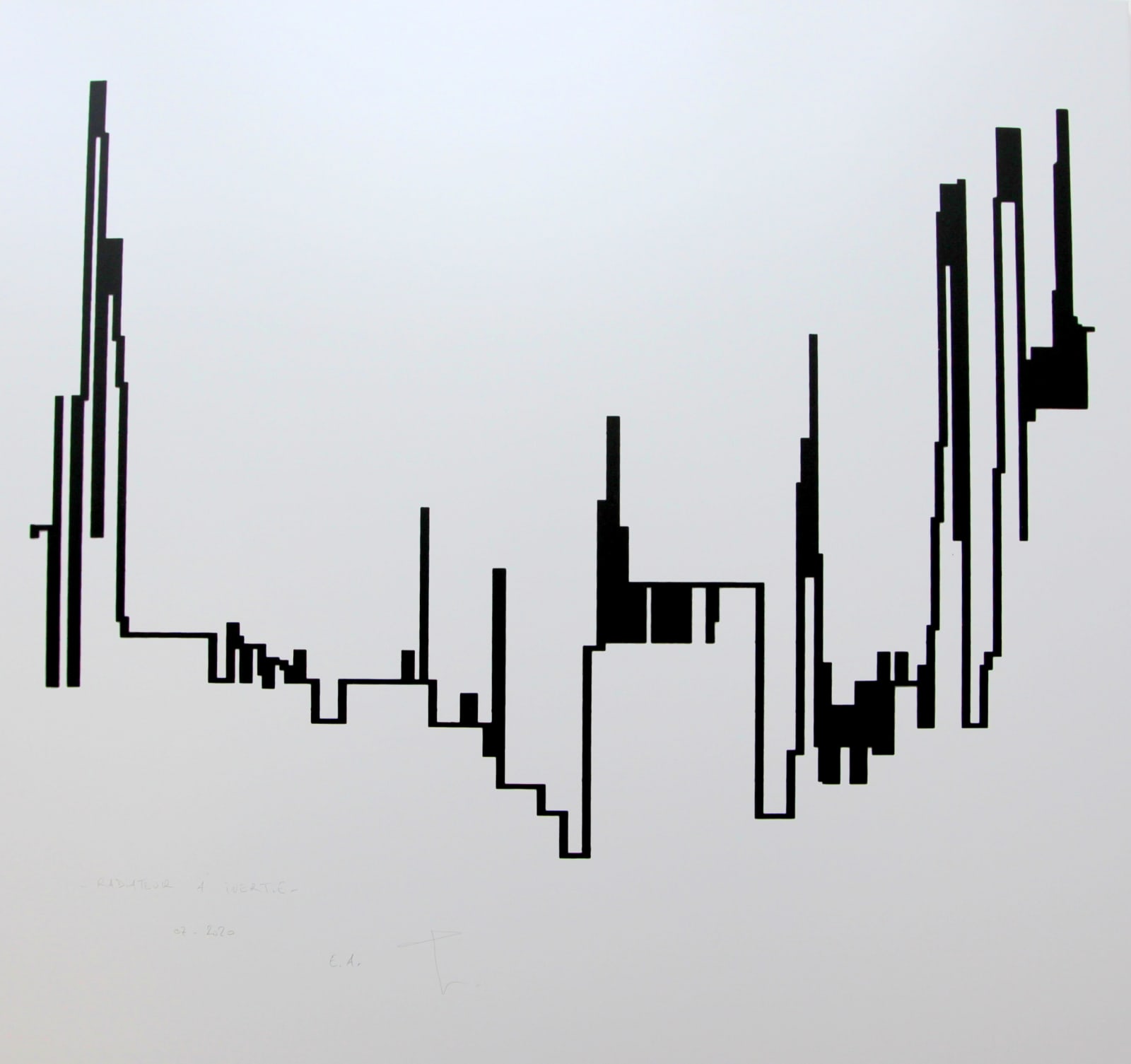 Olivier PETITEAU, Radiateur à inertie, 2020