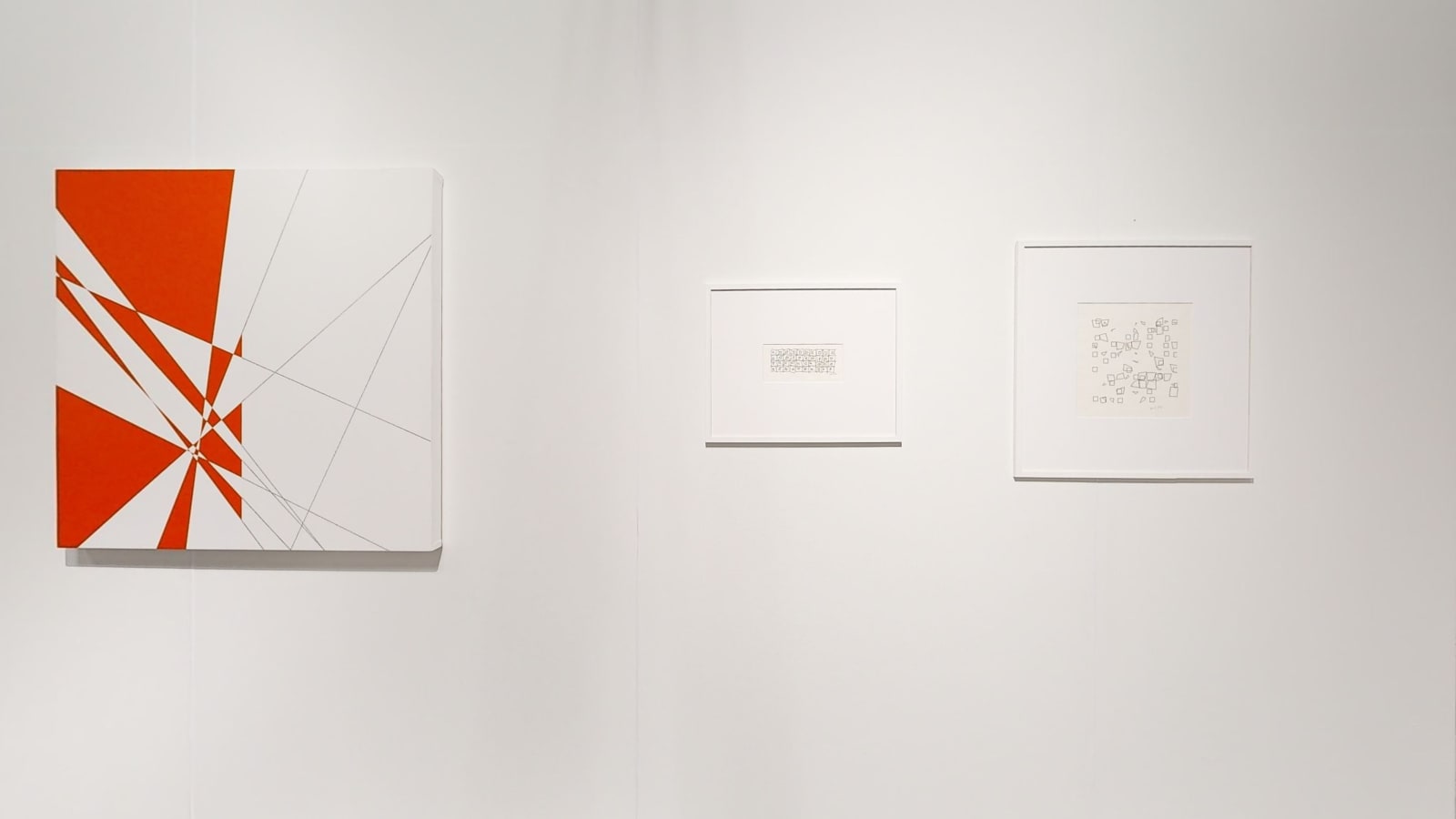 François MORELLET, 10 lignes au hasard hybrides n°3, 2007
