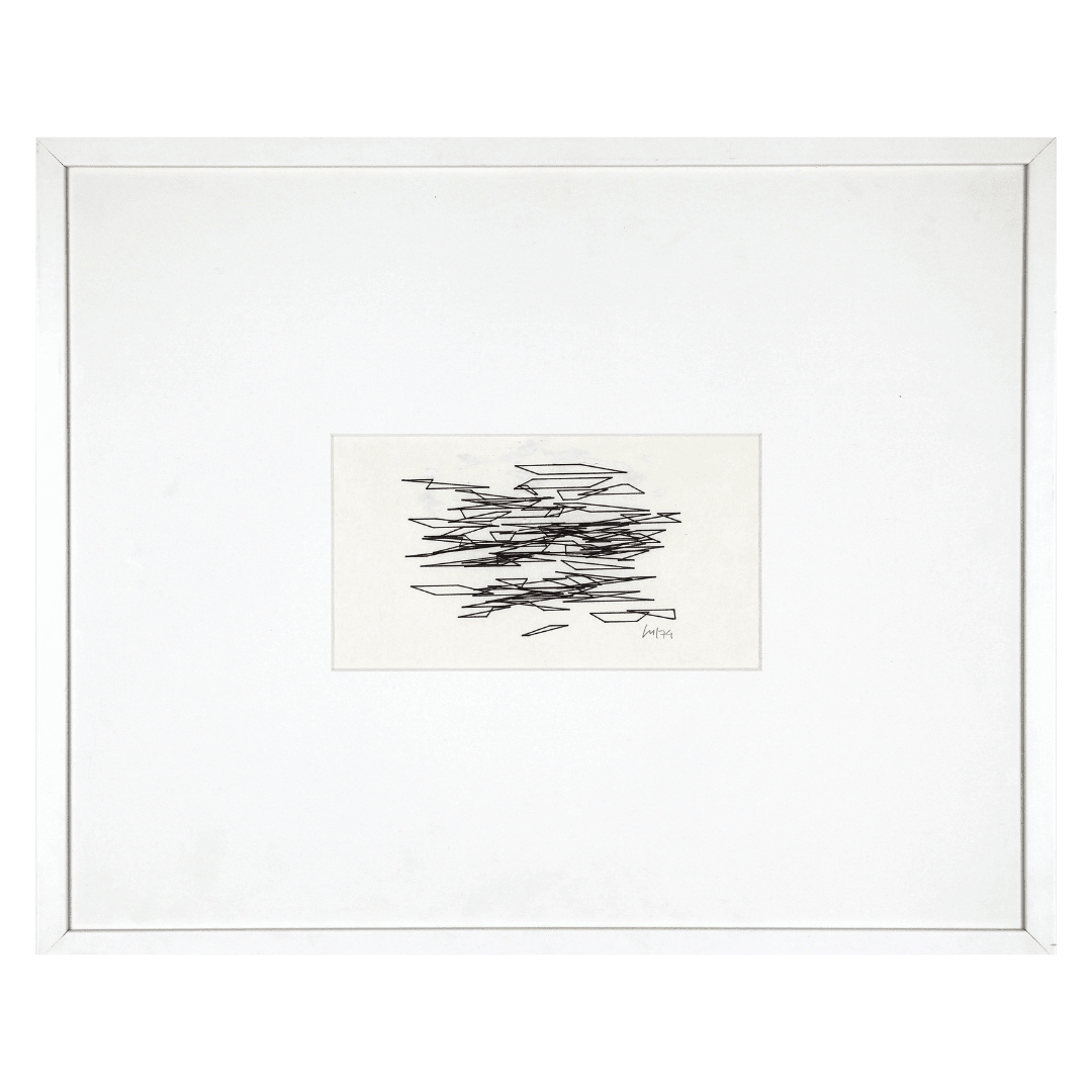 Vera MOLNAR, Trapèzes, 1974