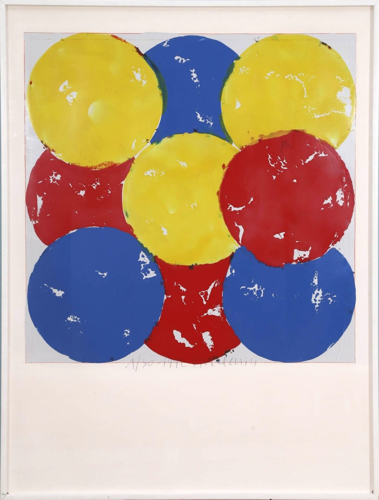 Jean-Pierre PINCEMIN, Empreintes (réf. 191), 1992