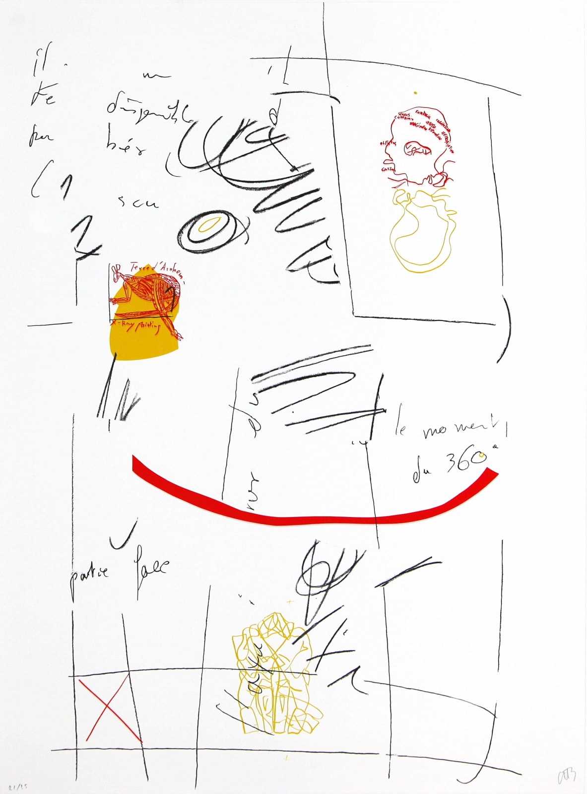 Christian BONNEFOI, Sans titre - B18, 2011