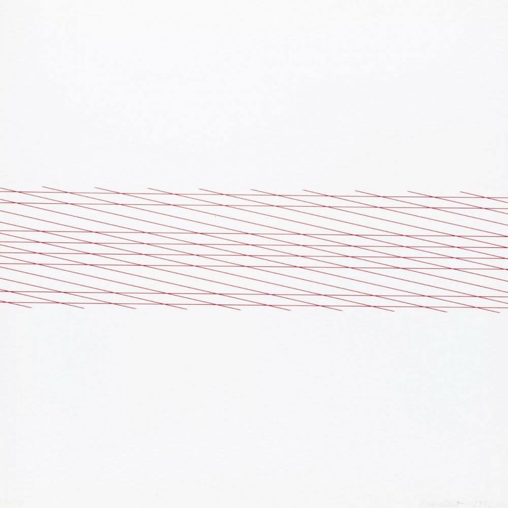 François MORELLET, Sans titre, 1975