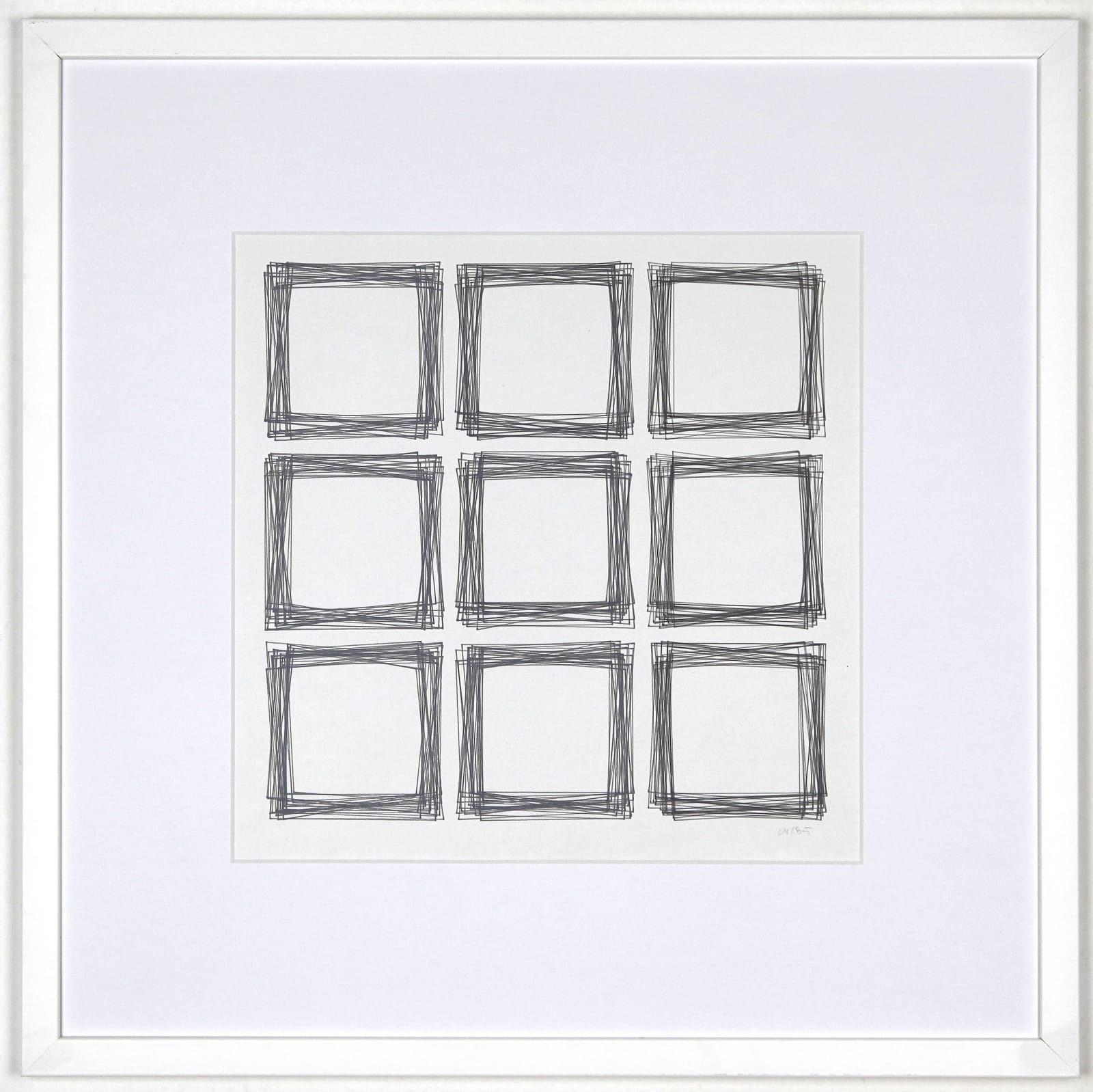 Vera MOLNAR, Repentirs, 1985