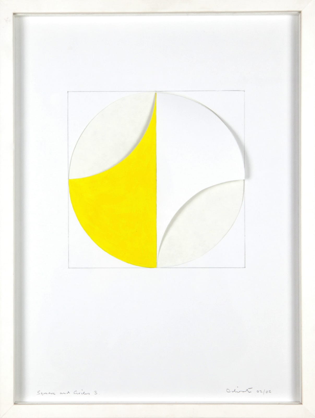 Norman DILWORTH, Square & circles 3, 2006