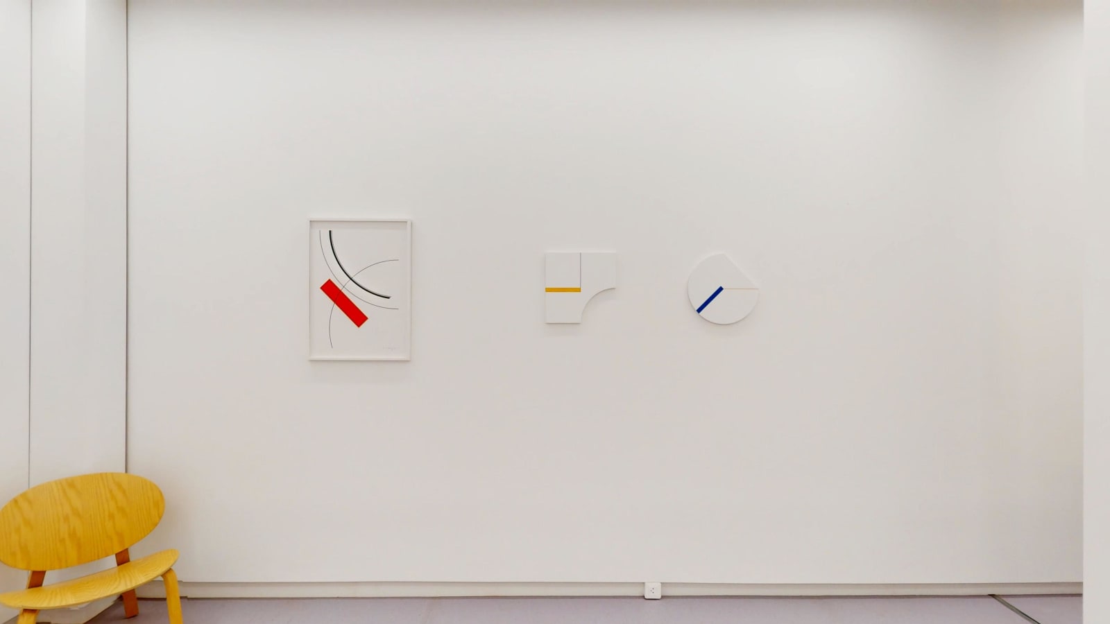 Gottfried HONEGGER, Relief J, 2002