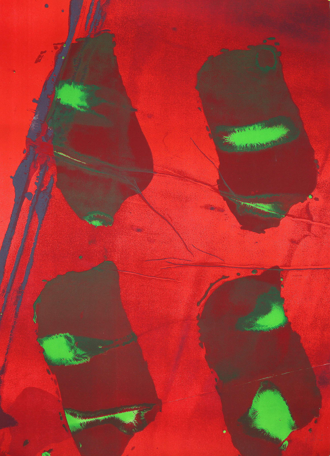 Claude VIALLAT, Sans titre , 2013