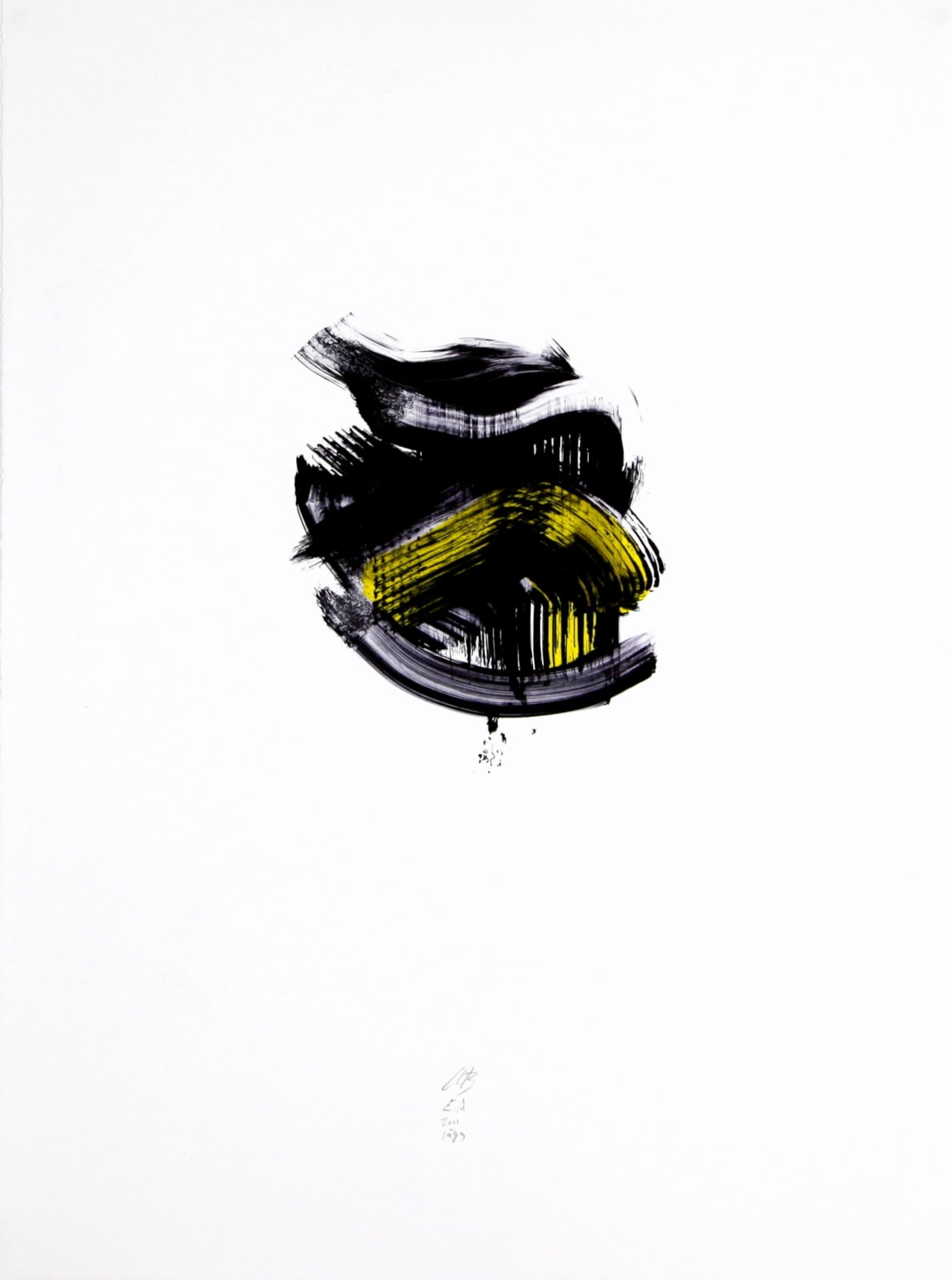Christian BONNEFOI, Sans titre série PL F, 1989