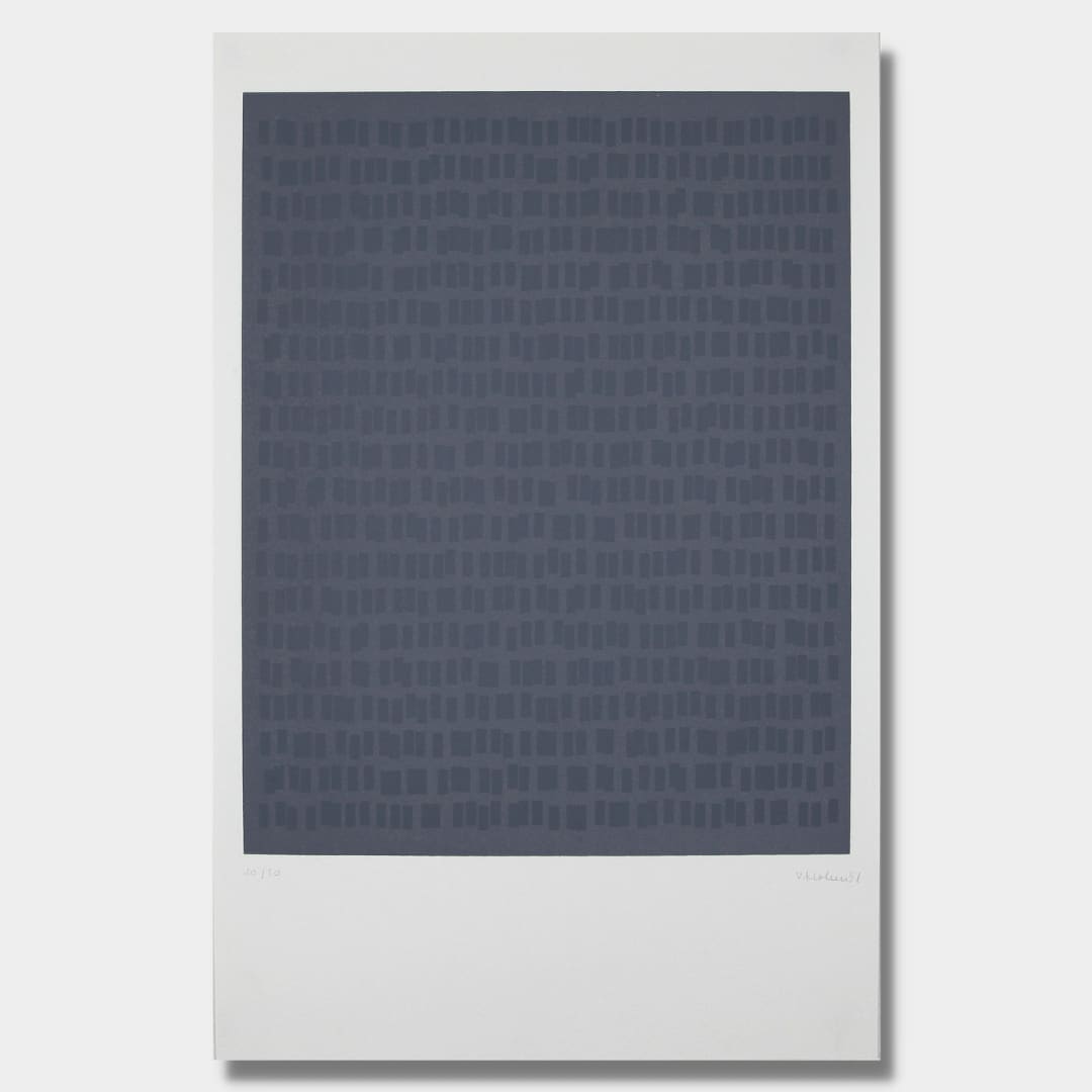Vera MOLNAR, 800 rectangles à valeur variable, 1981