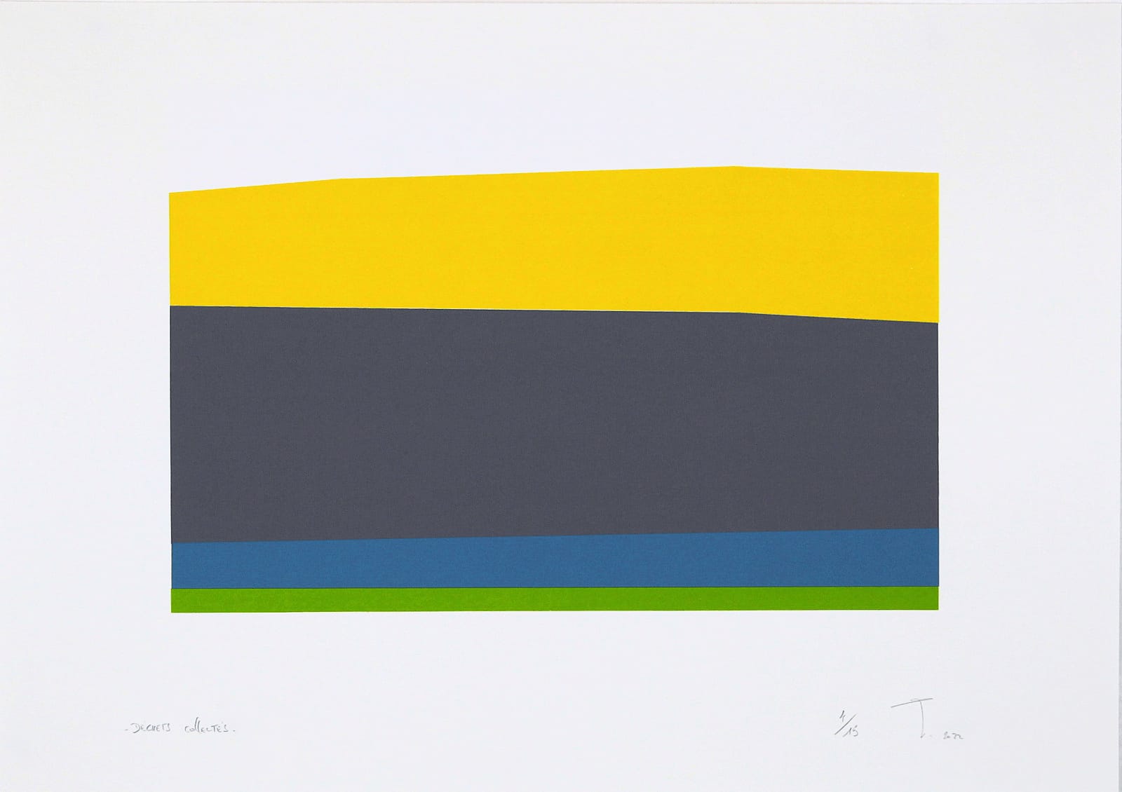 Olivier PETITEAU, Déchets collectés, 2022