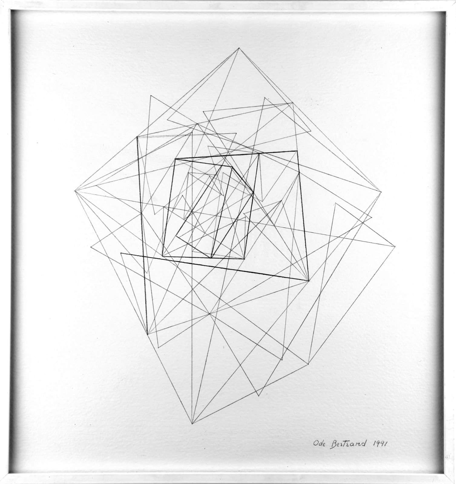 Ode BERTRAND, Epure 2, 1991