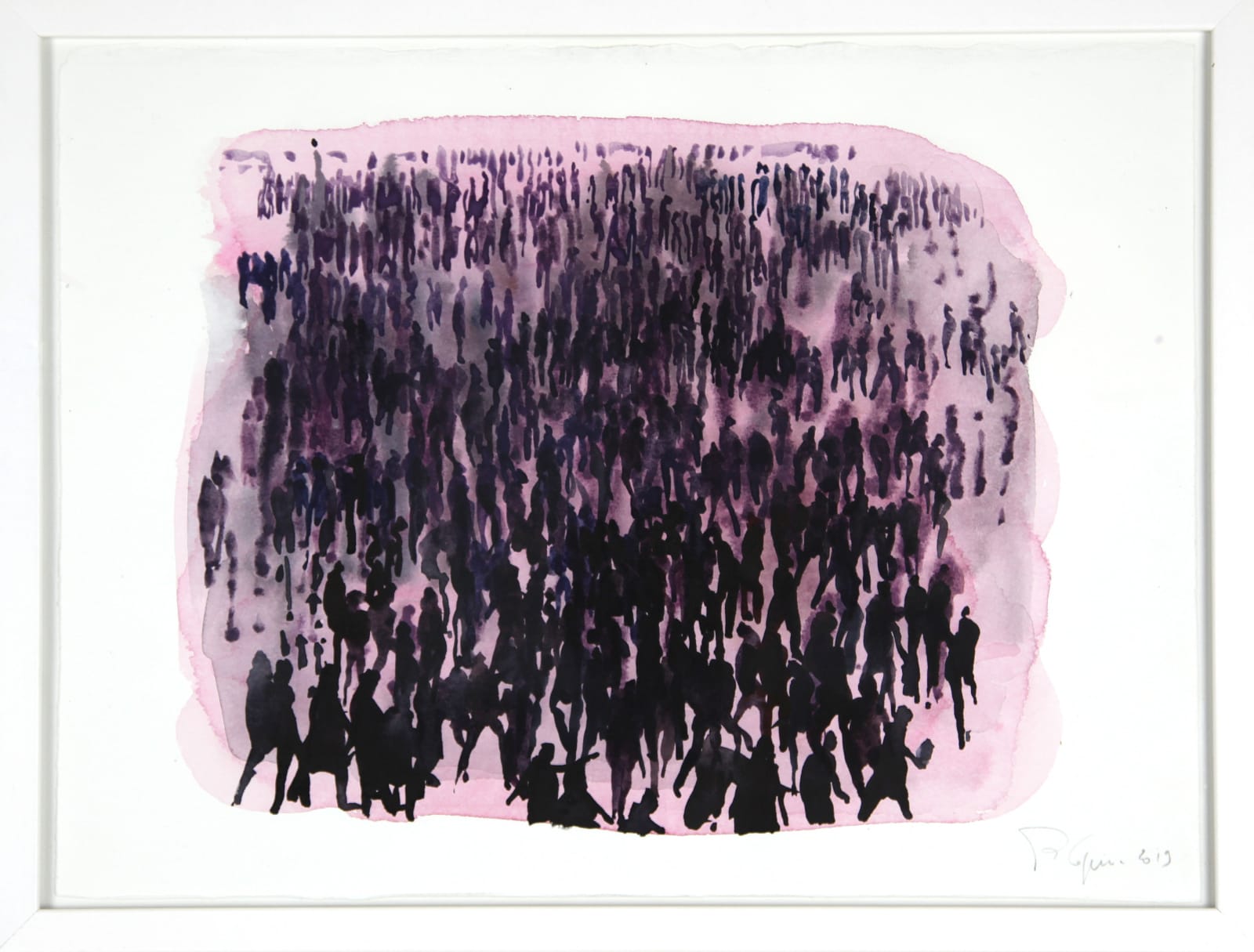 Philippe COGNÉE, Foule, 2019