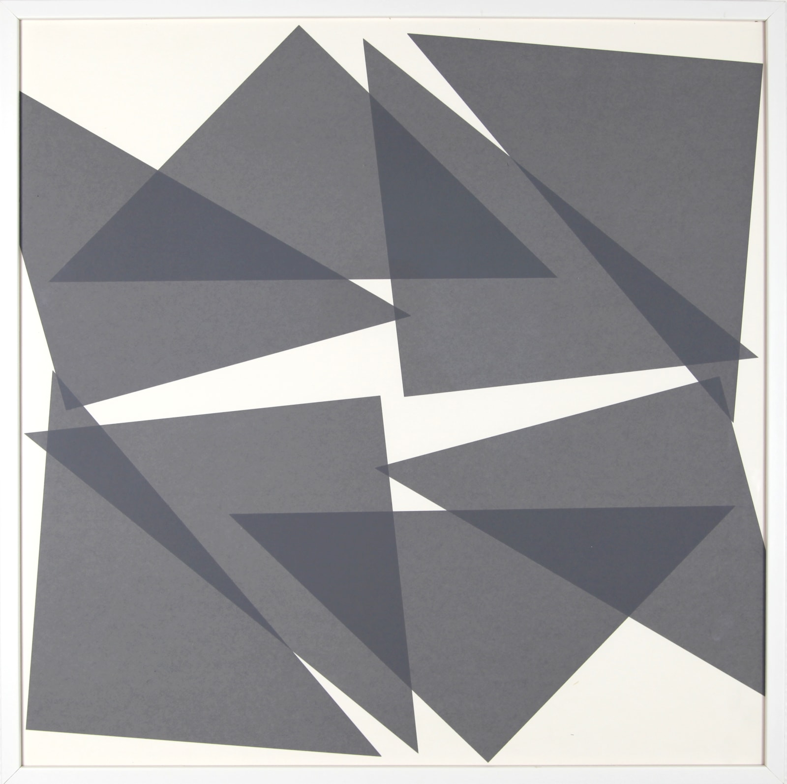 Vera MOLNAR, Triangle II, 2019