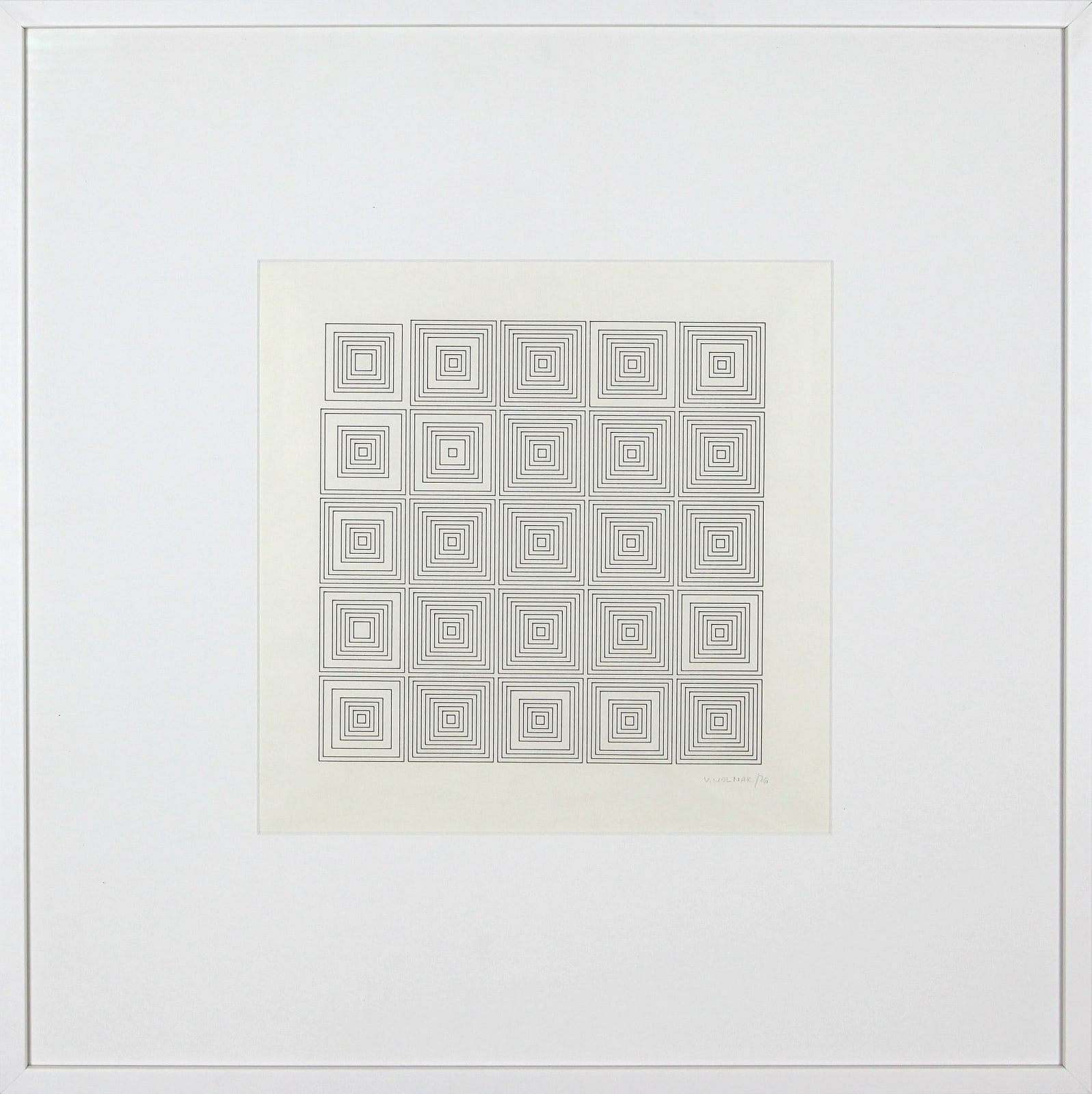 Vera MOLNAR, (Des)Ordres (ref. 11.20.11), 1976