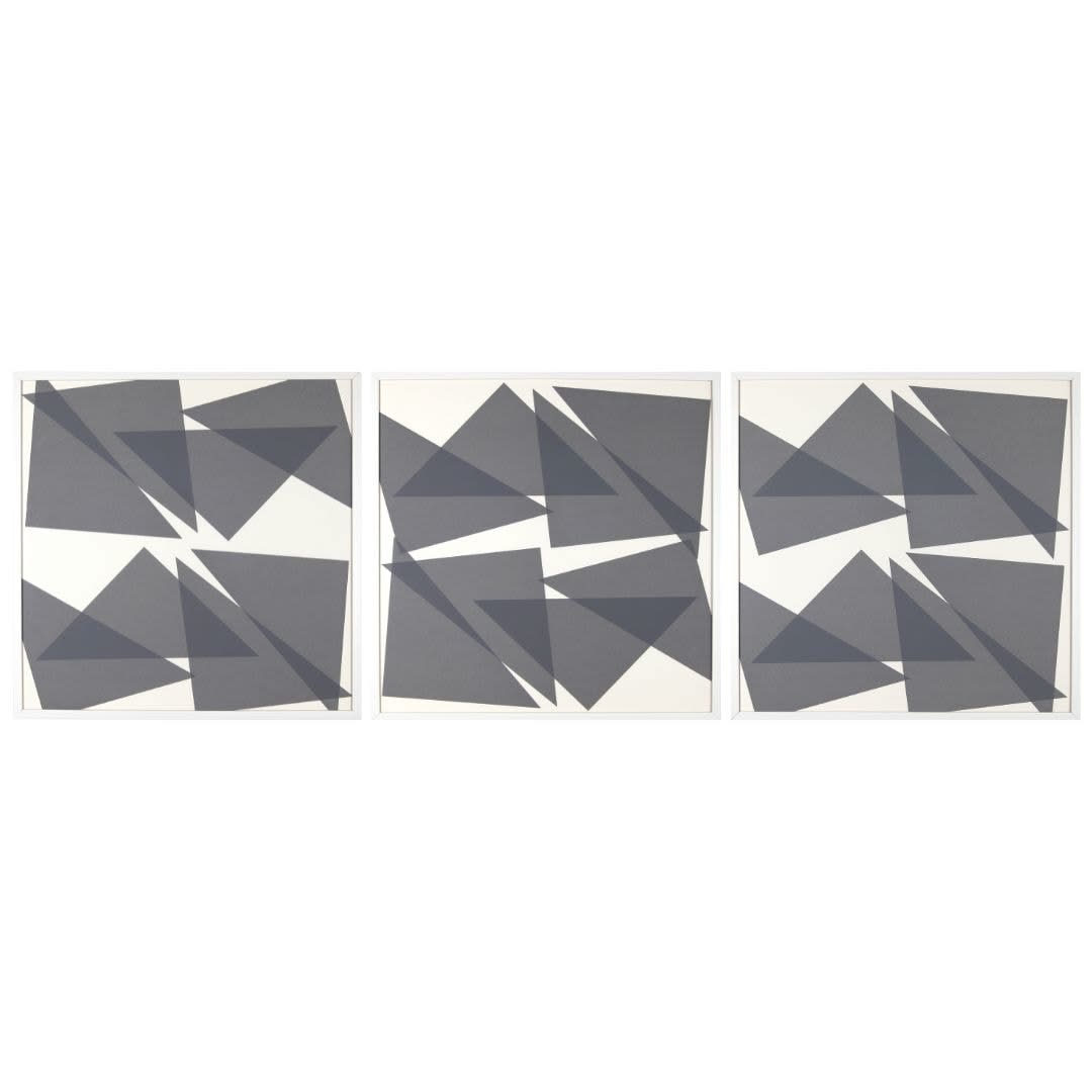 Vera MOLNAR, Triangle III, 2019