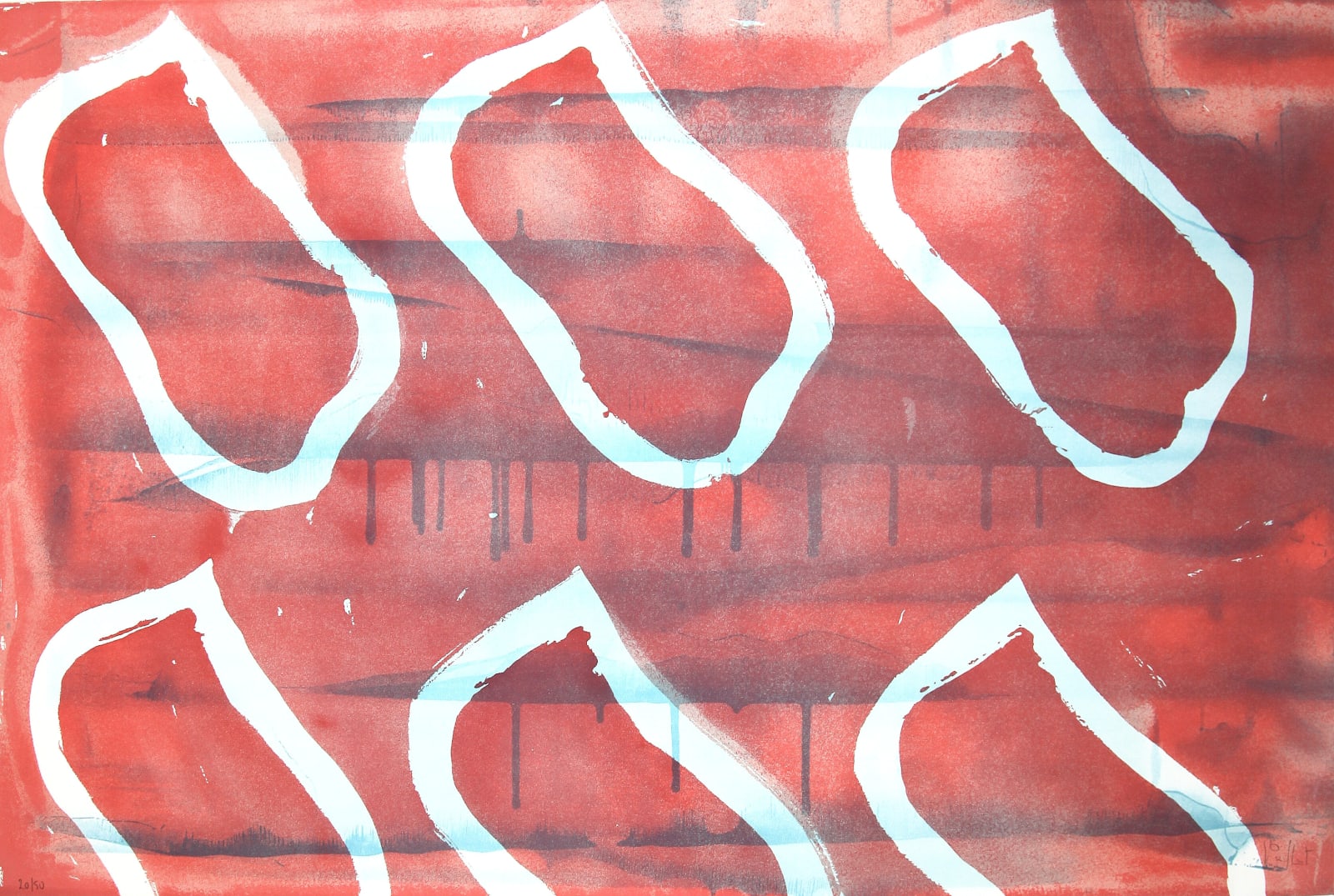 Claude VIALLAT, Sans titre, 2007