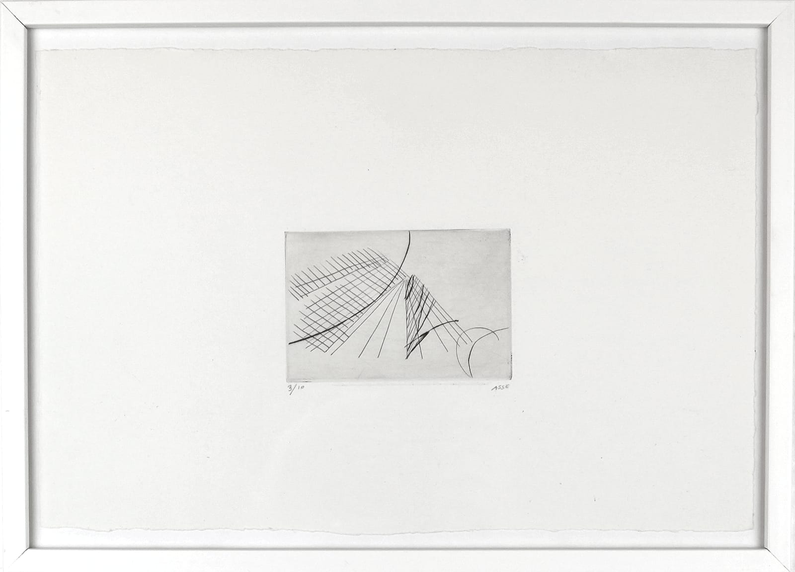 Geneviève ASSE, La route, 1967