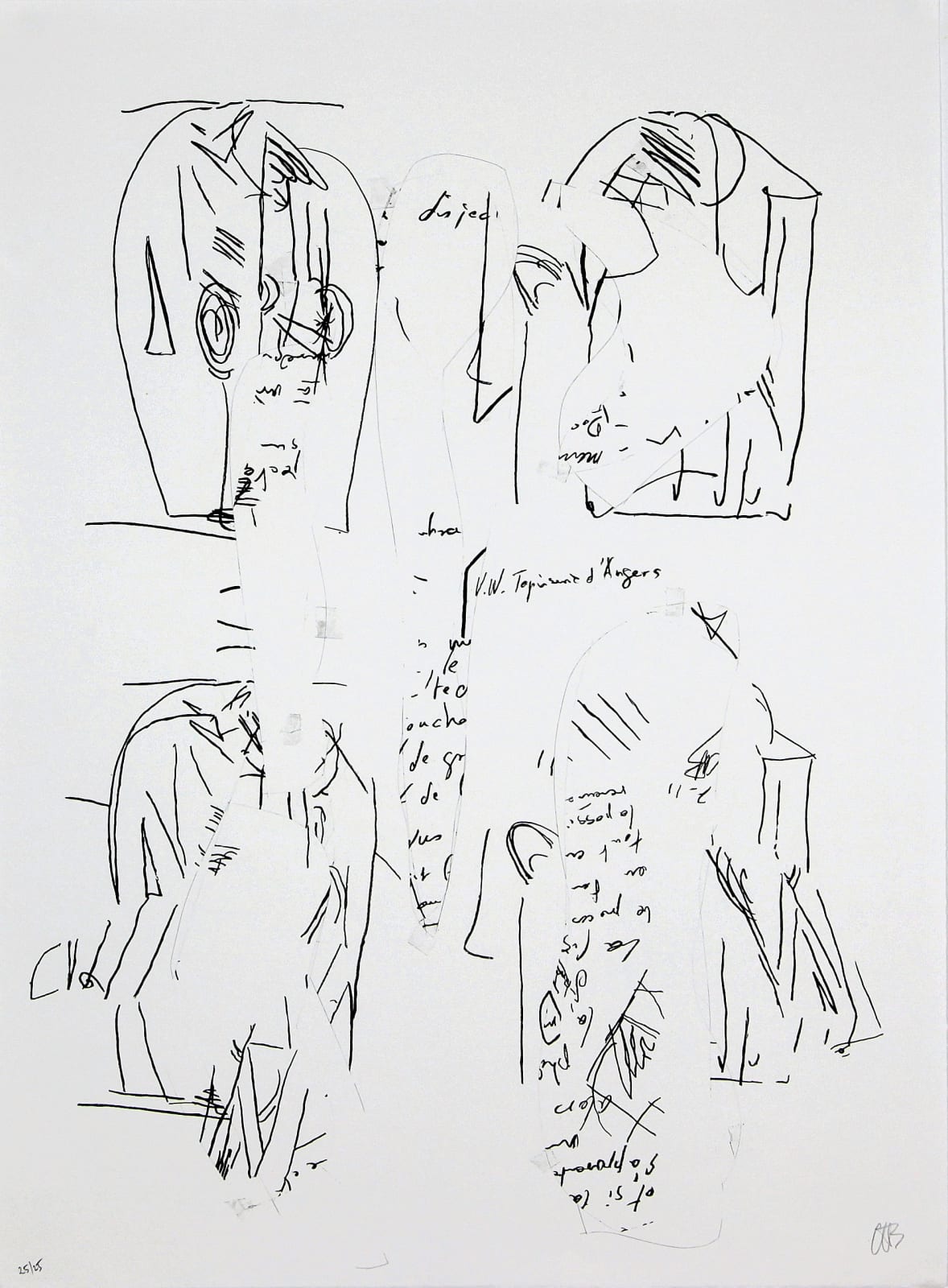 Christian BONNEFOI, Sans titre - B13, 2011