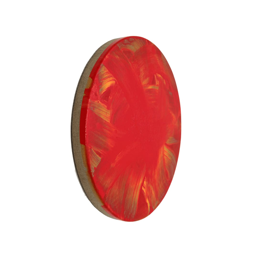 Pierre GALOPIN, Tondo rouge, 2023