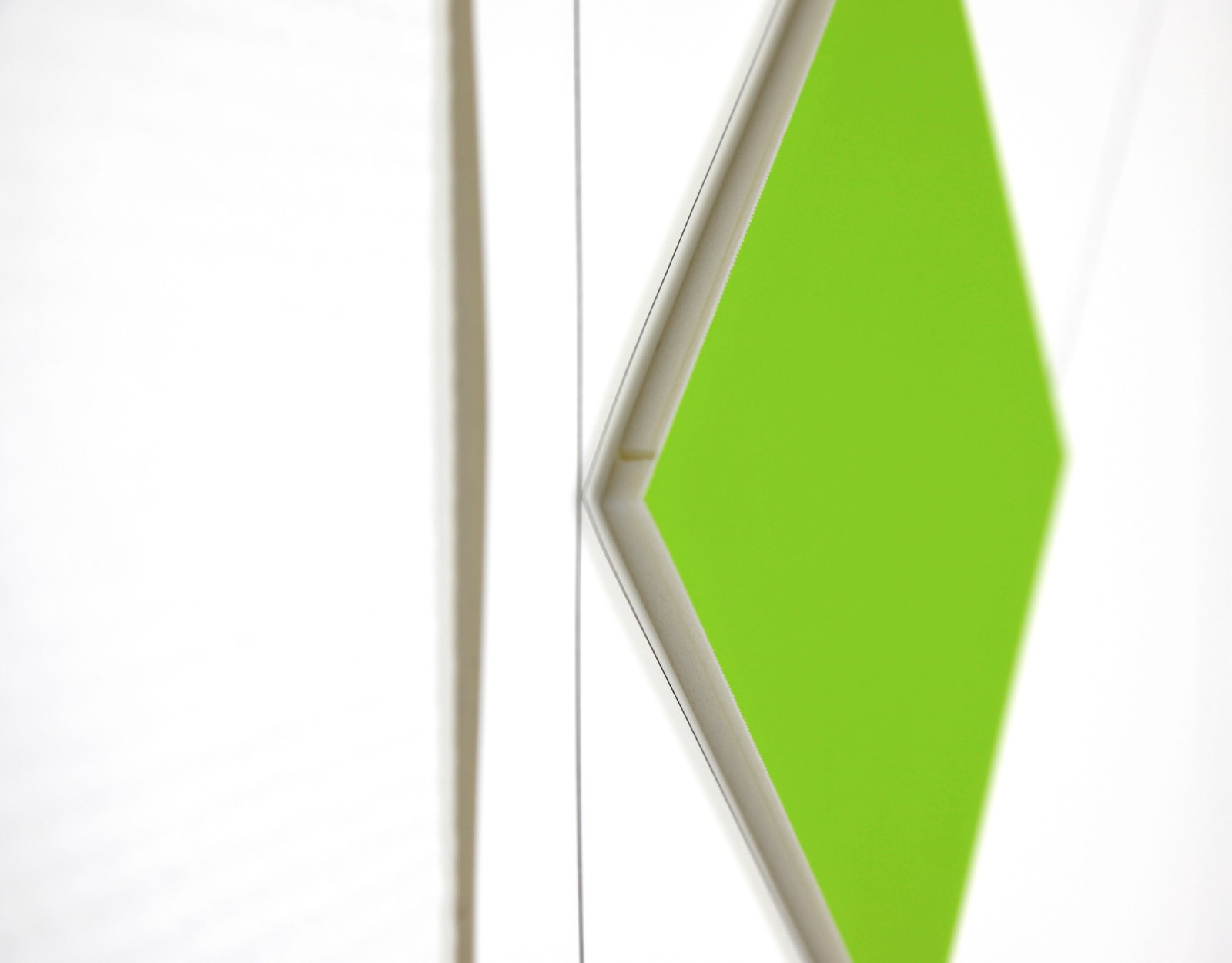 Gottfried HONEGGER, Carré vert, 2015