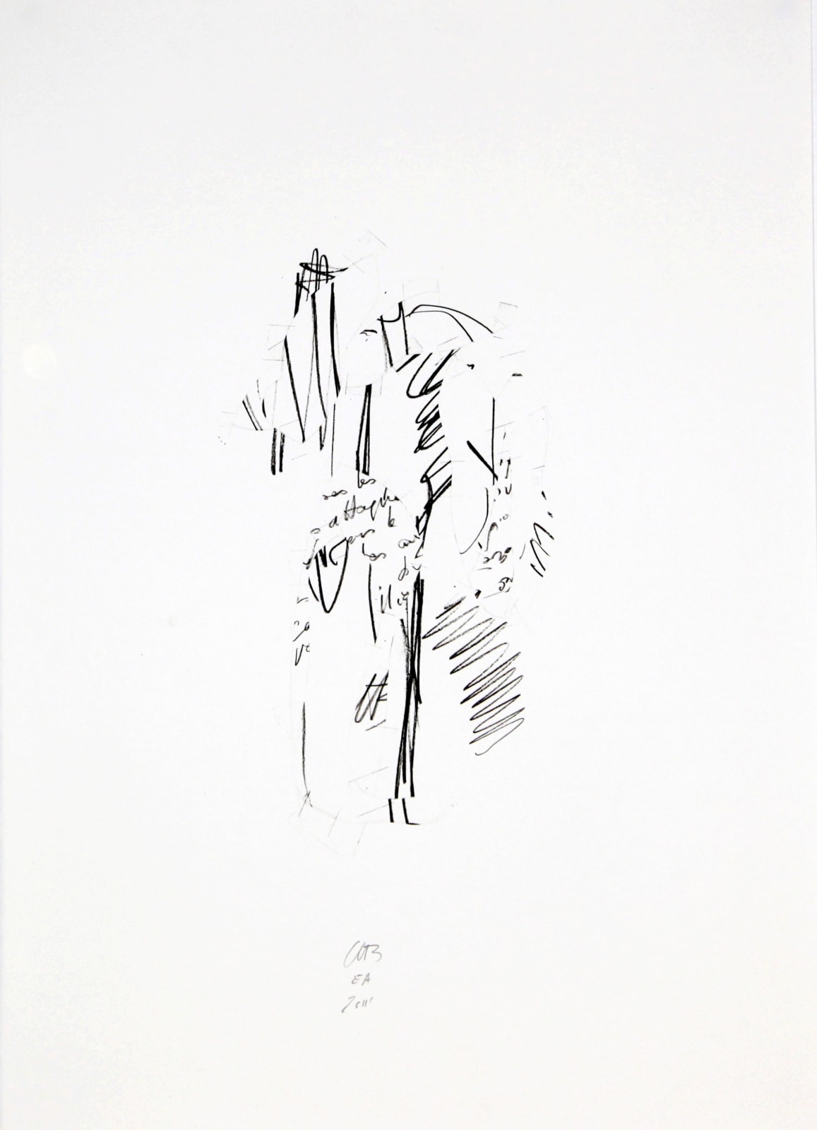 Christian BONNEFOI, Sans titre D, 2011
